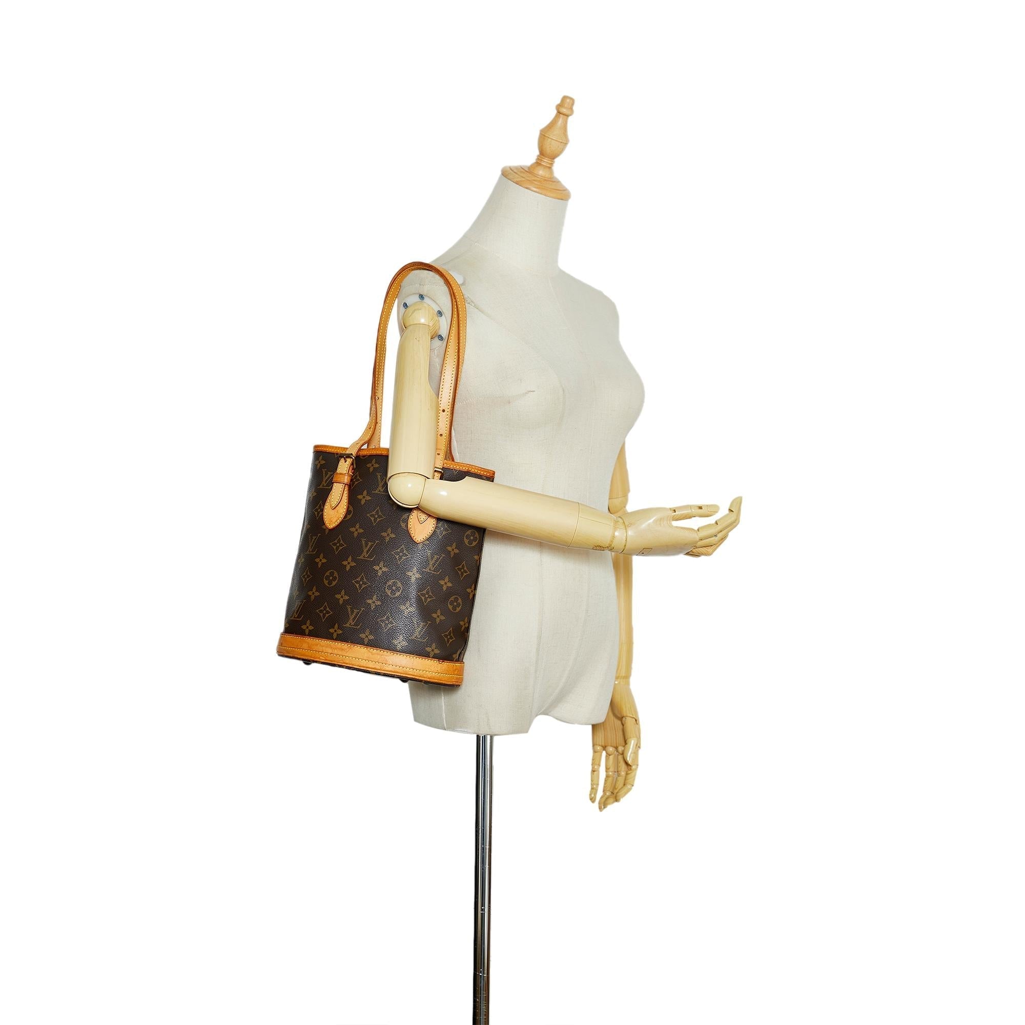 Louis Vuitton Monogram Petit Bucket (SHG-TI9Kx7)