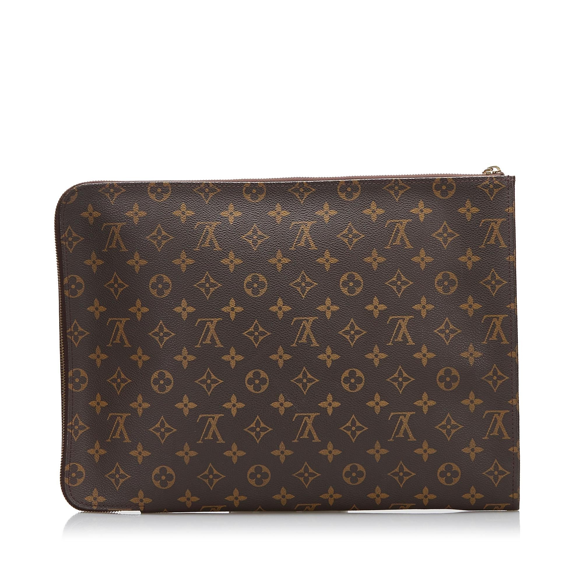 Louis Vuitton Monogram Poche Documents Portfolio (SHG-37952)