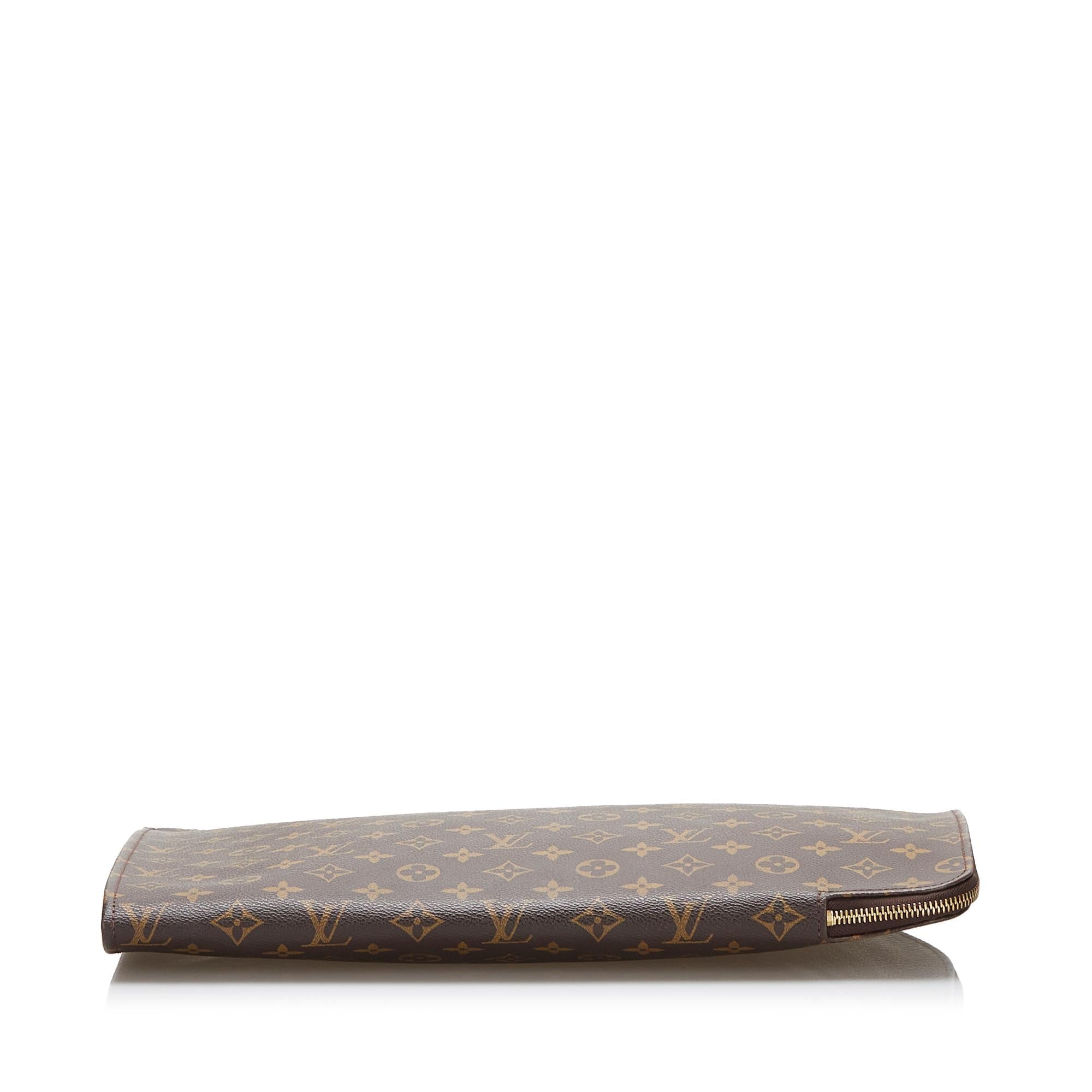Louis Vuitton Monogram Poche Documents Portfolio (SHG-37952)
