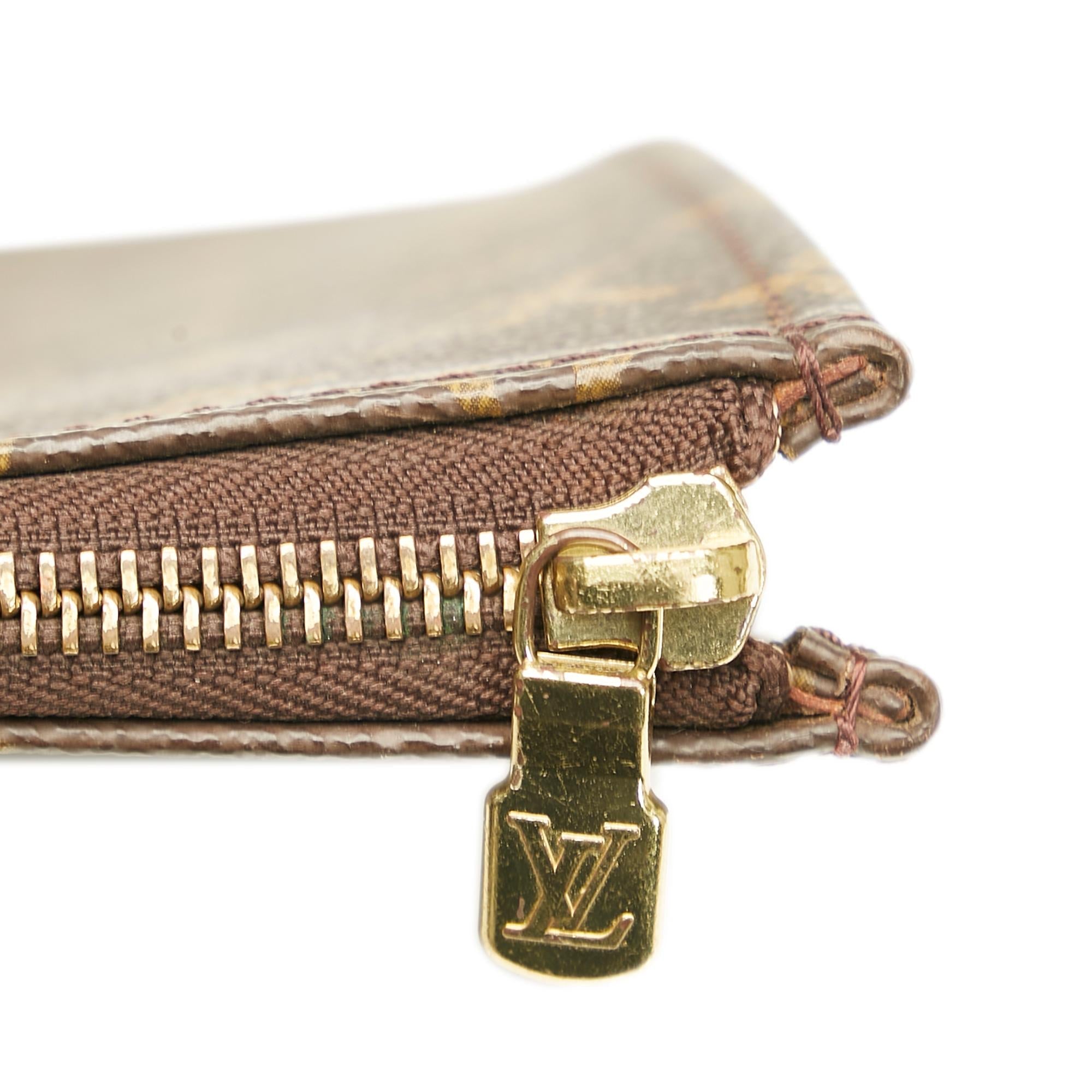 Louis Vuitton Monogram Poche Documents Portfolio (SHG-37952)