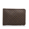 Louis Vuitton Monogram Poche Documents Portfolio (SHG-37952)