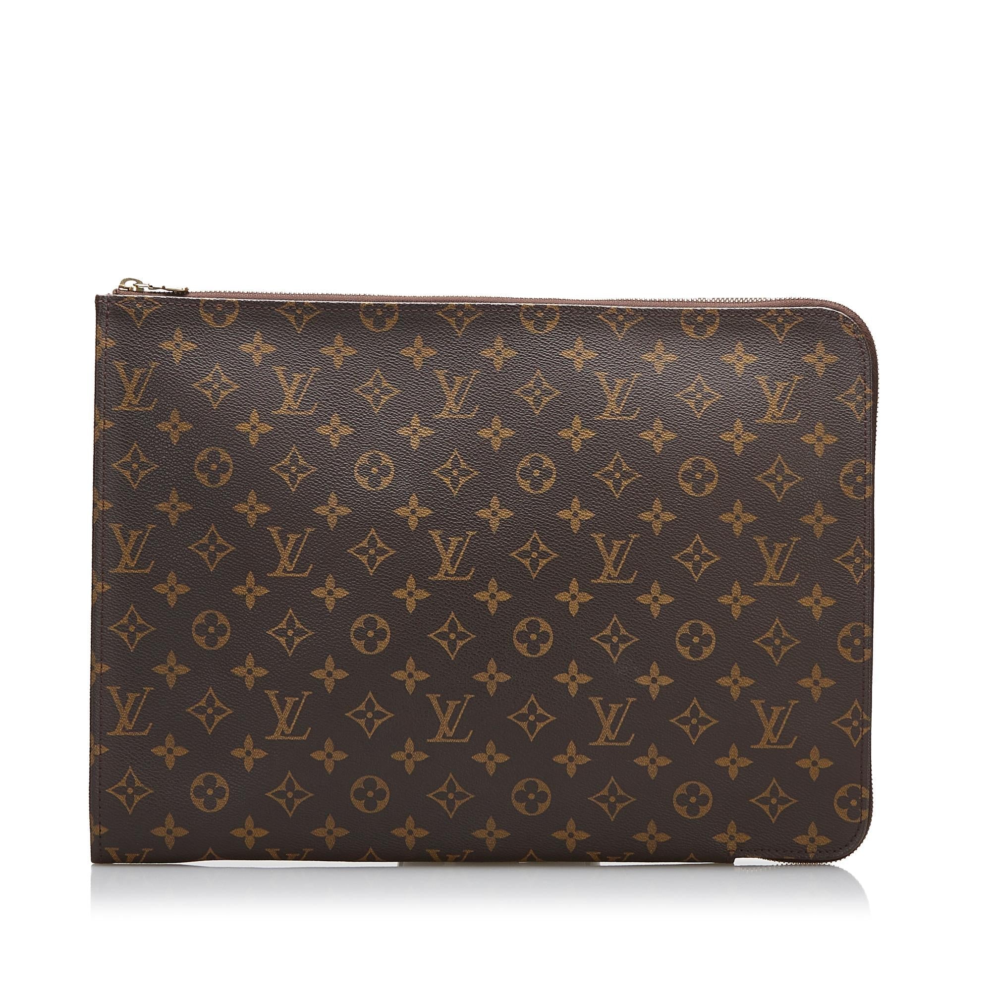 Louis Vuitton Monogram Poche Documents Portfolio (SHG-37952)