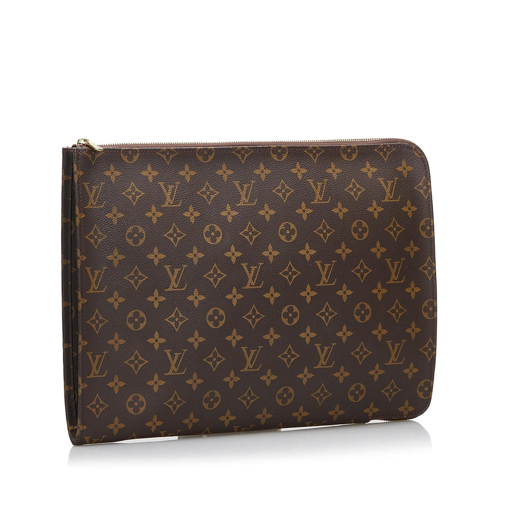 Louis Vuitton Monogram Poche Documents Portfolio (SHG-37952)
