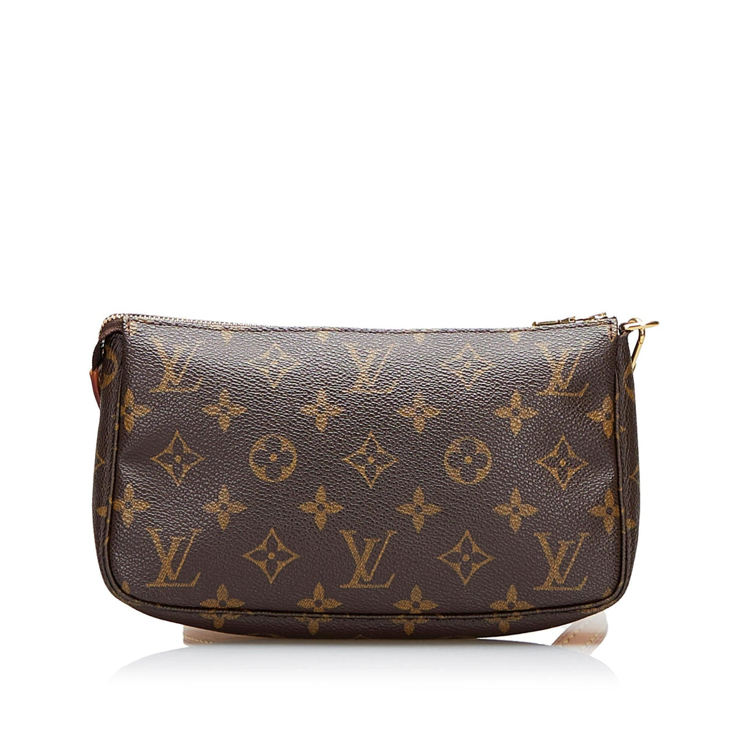 Louis Vuitton Monogram Pochette Accessoires Long Strap (SHG-L6L2rq)