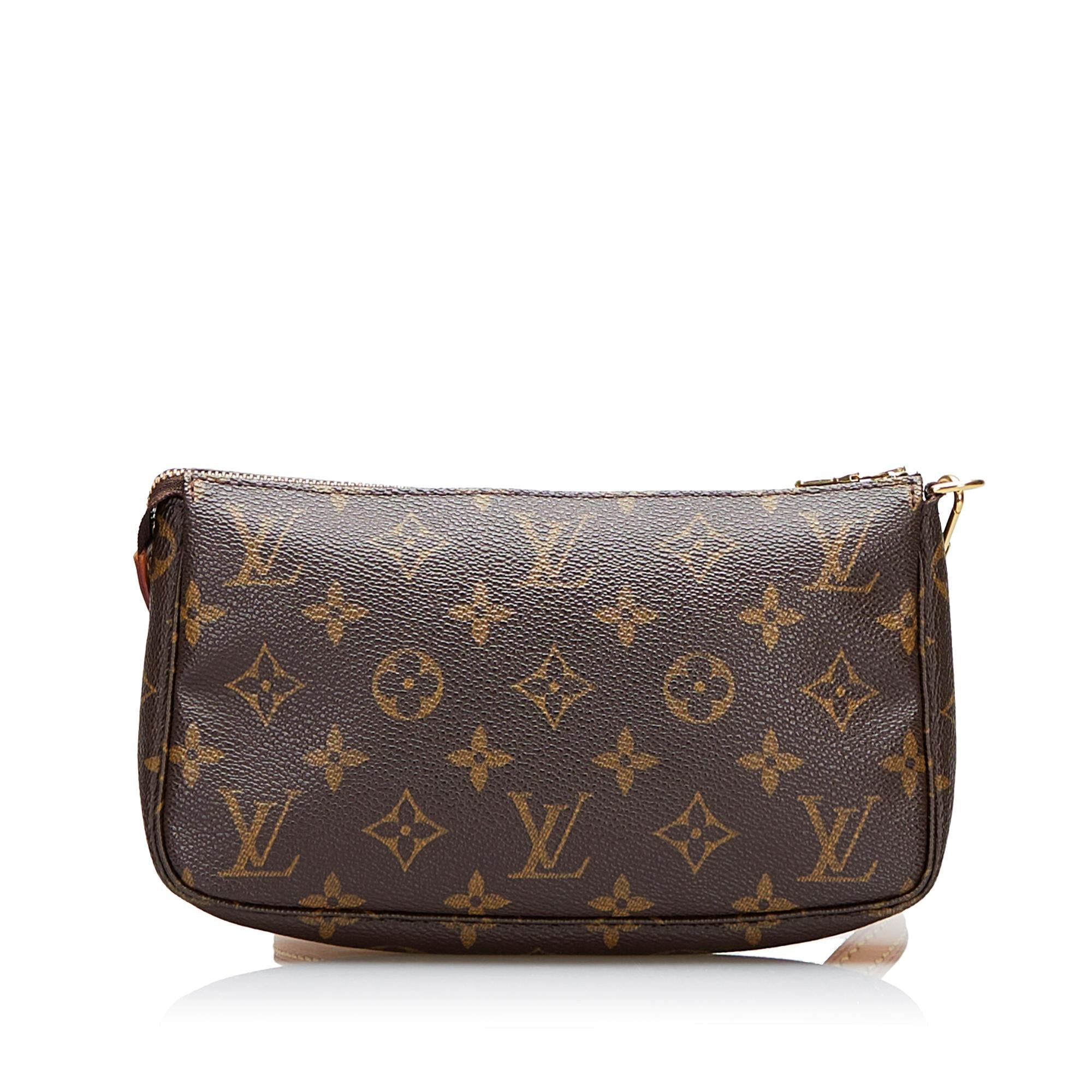 Louis Vuitton Monogram Pochette Accessoires Long Strap (SHG-L6L2rq)