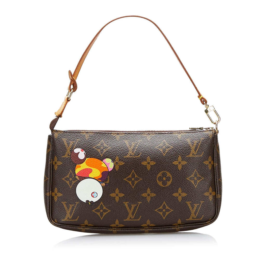 Louis Vuitton Monogram Pochette Accessoires Takashi Murakami Panda (SHG-37839)