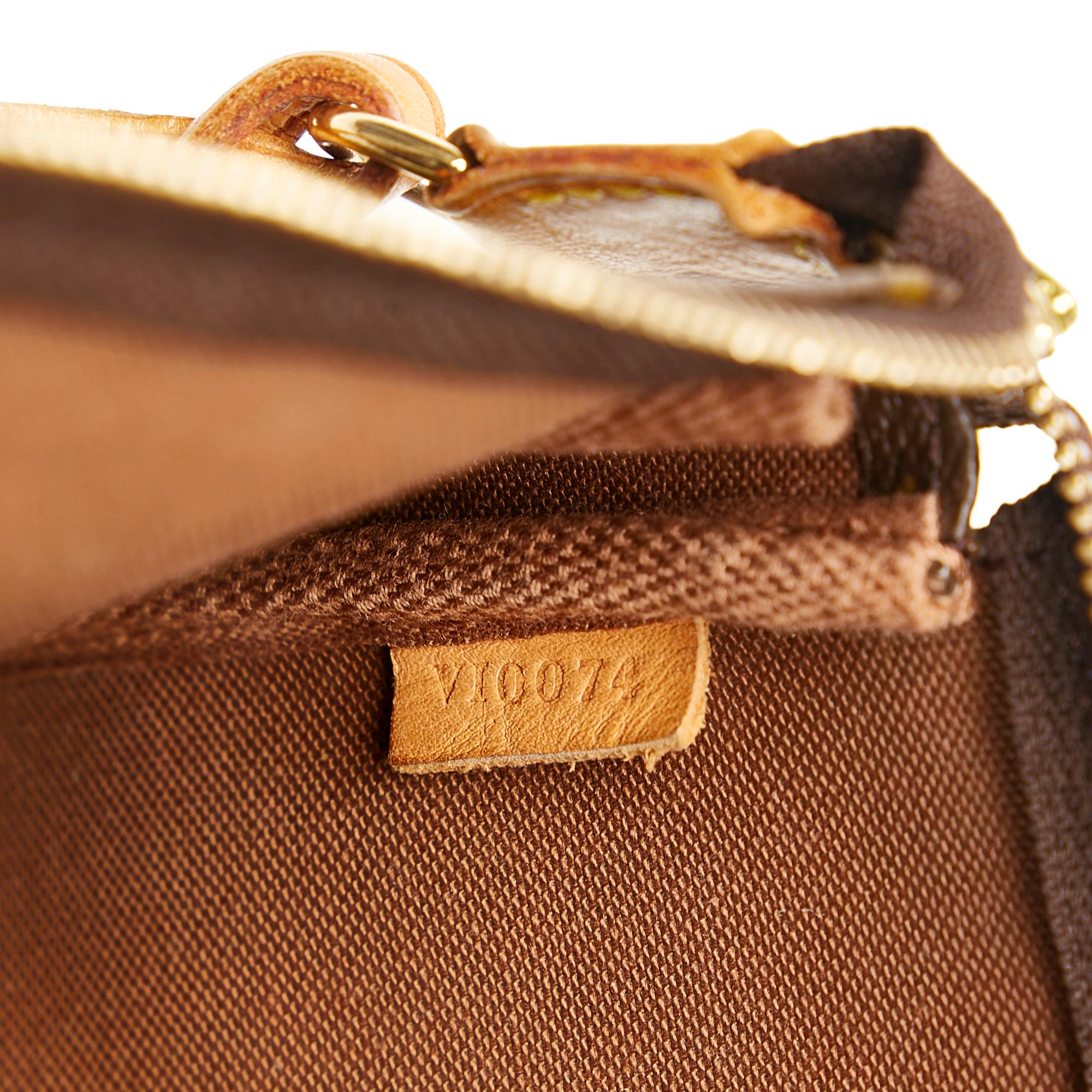 Louis Vuitton Monogram Pochette Accessoires Takashi Murakami Panda (SHG-37839)