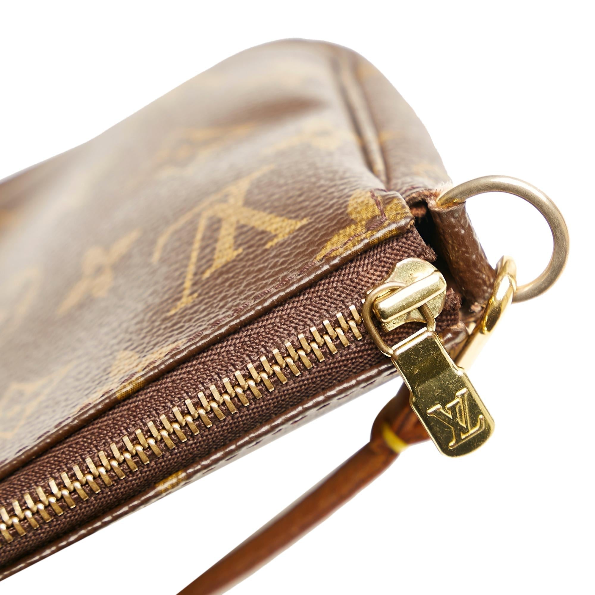 Louis Vuitton Monogram Pochette Accessoires Takashi Murakami Panda (SHG-37839)