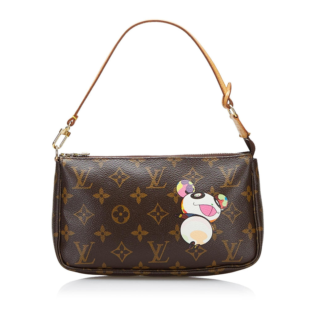 Louis Vuitton Monogram Pochette Accessoires Takashi Murakami Panda (SHG-37839)