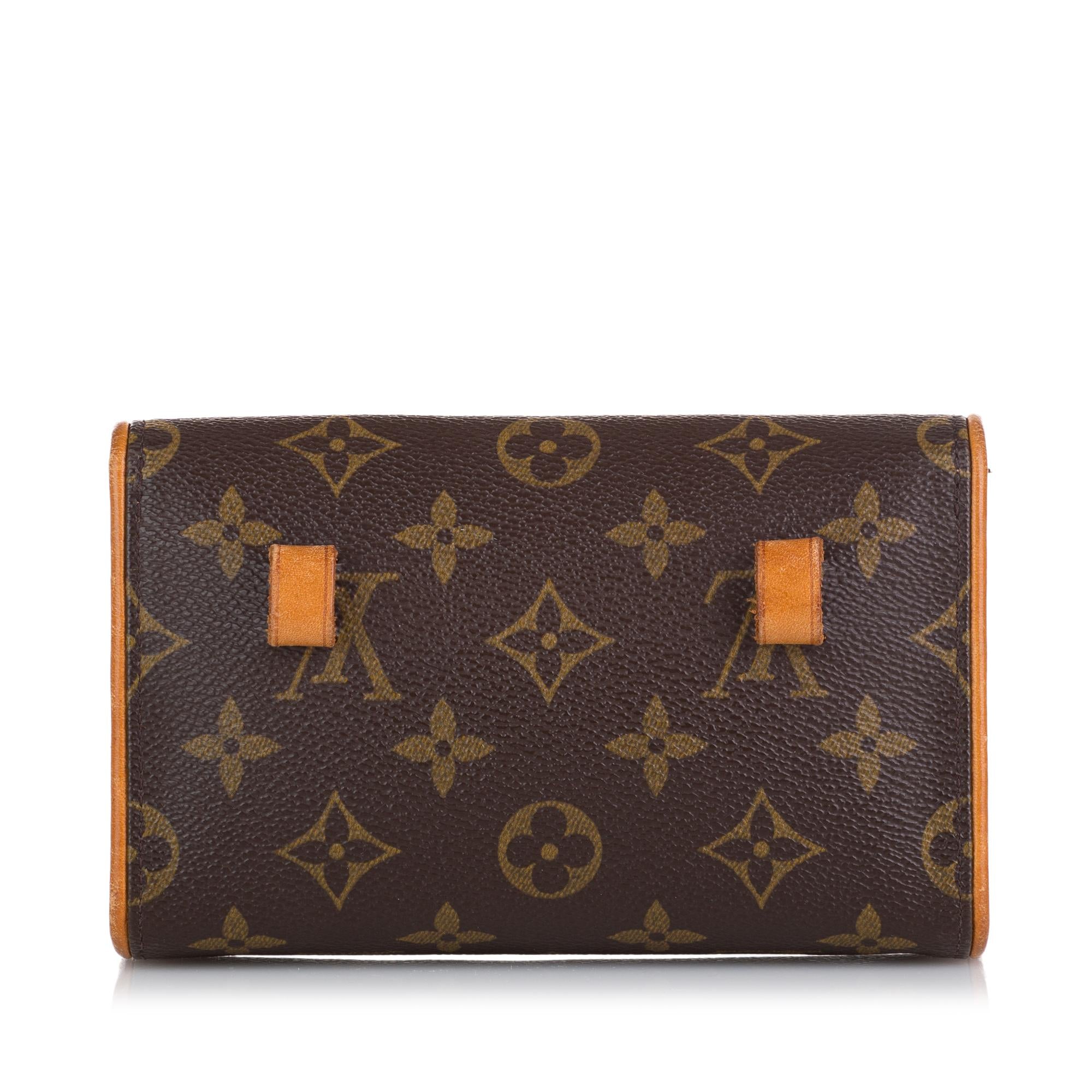 Louis Vuitton Monogram Pochette Florentine (SHG-35654)