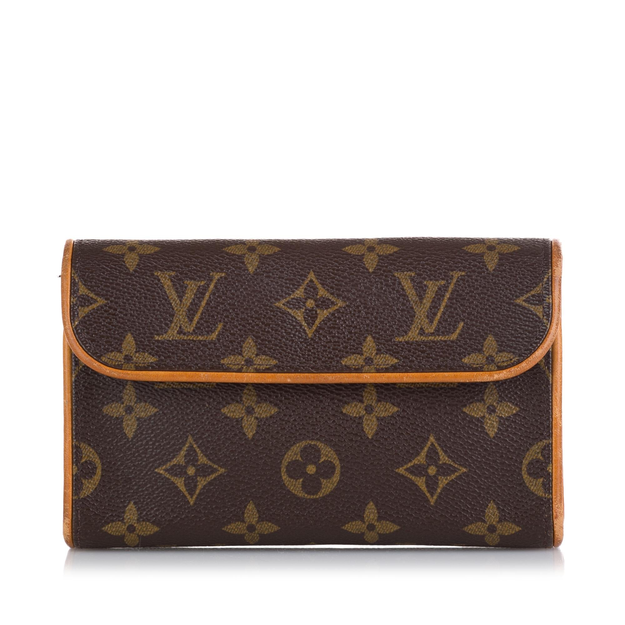 Louis Vuitton Monogram Pochette Florentine (SHG-35654)