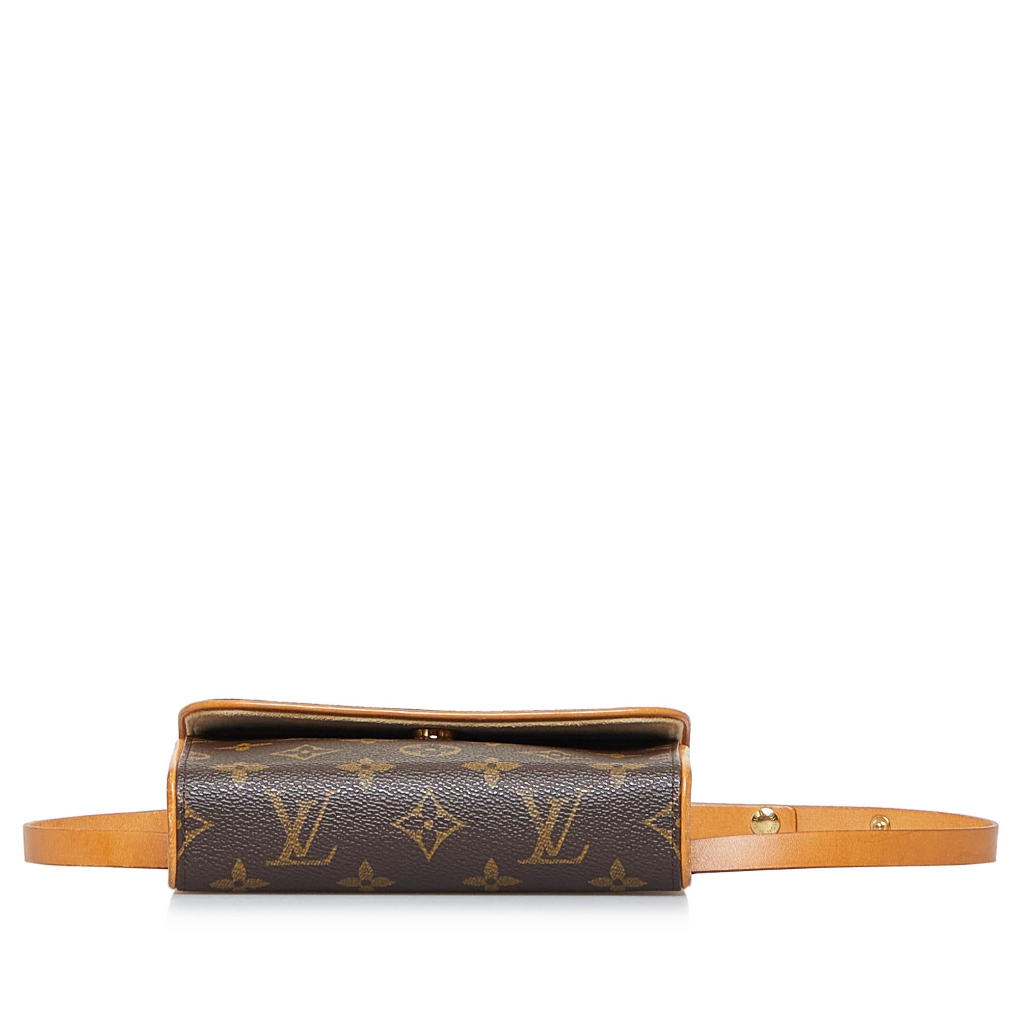 Louis Vuitton Monogram Pochette Florentine (SHG-fRenyk)