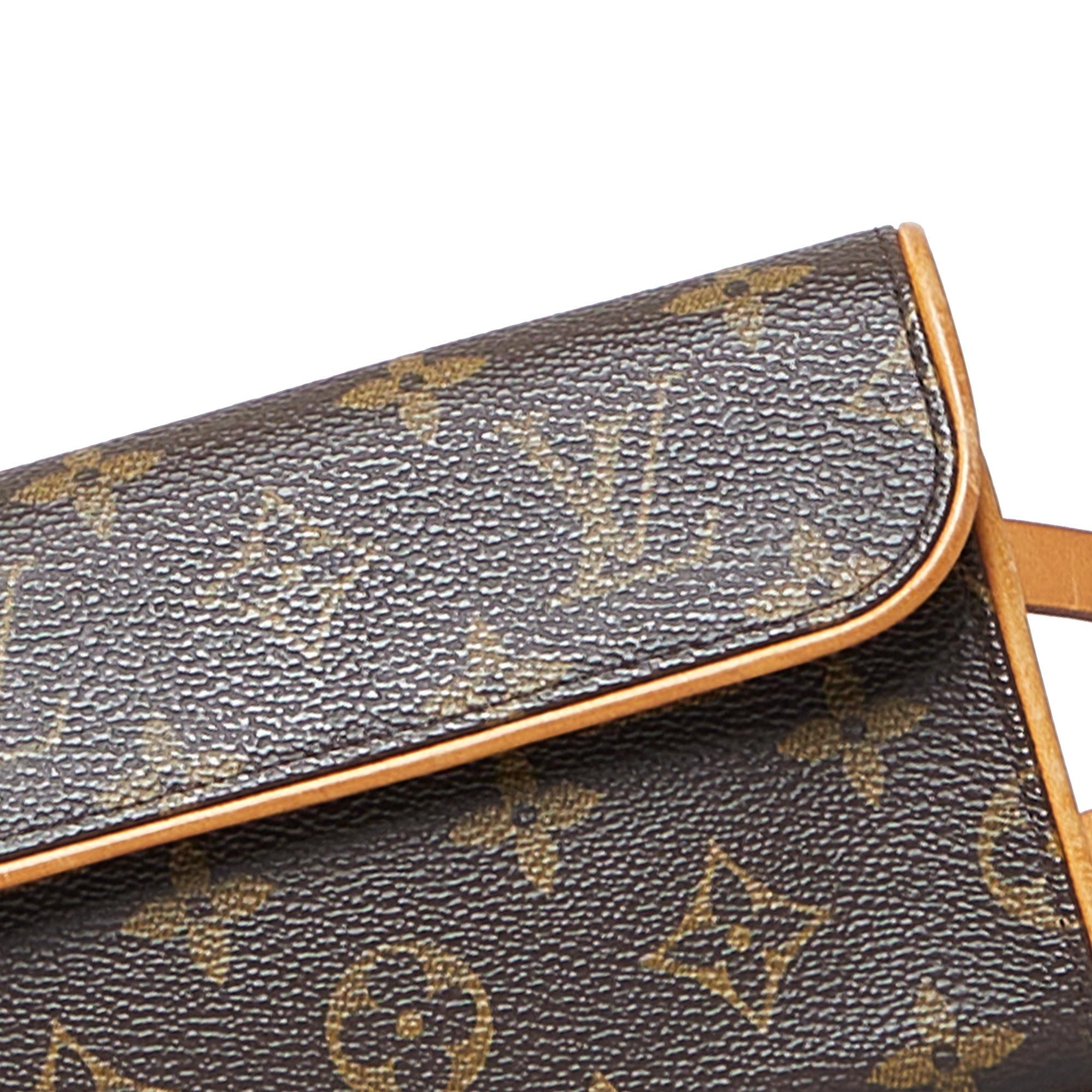 Louis Vuitton Monogram Pochette Florentine (SHG-fRenyk)