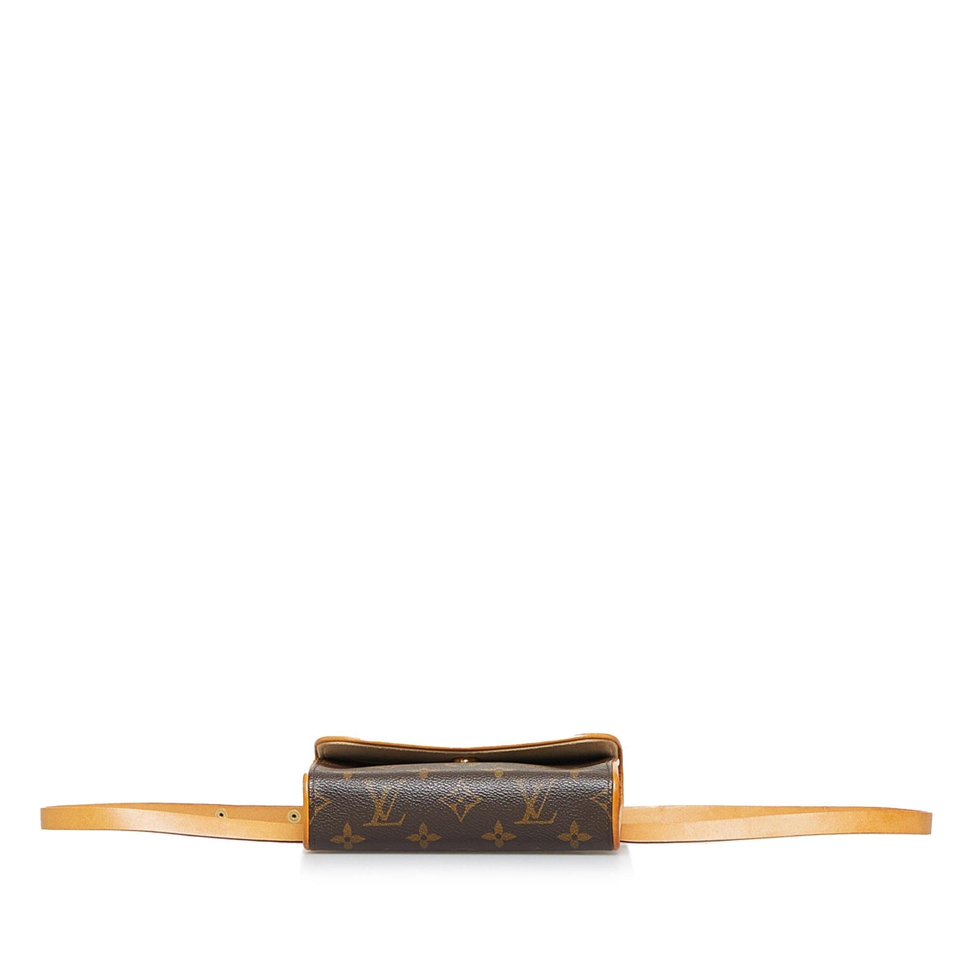 Louis Vuitton Monogram Pochette Florentine (SHG-8XUecb)