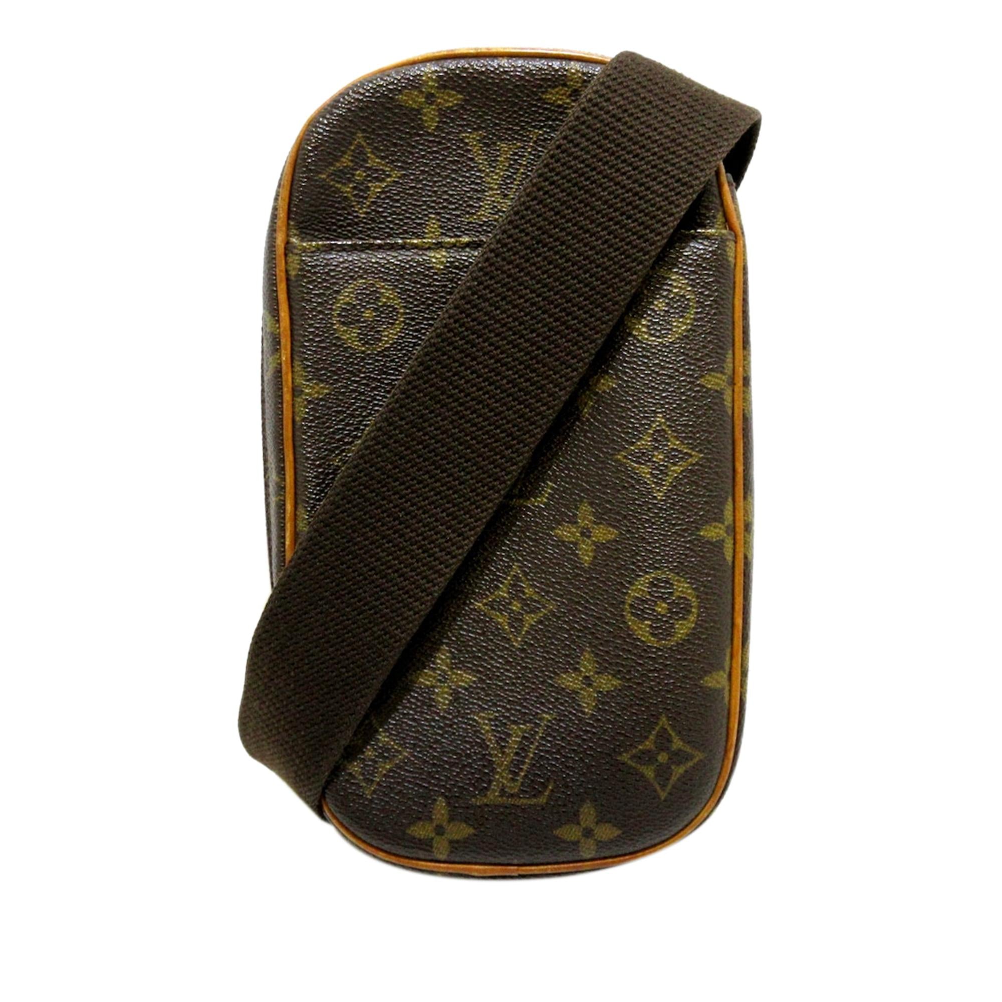 Louis Vuitton Monogram Pochette Gange (SHG-35998)