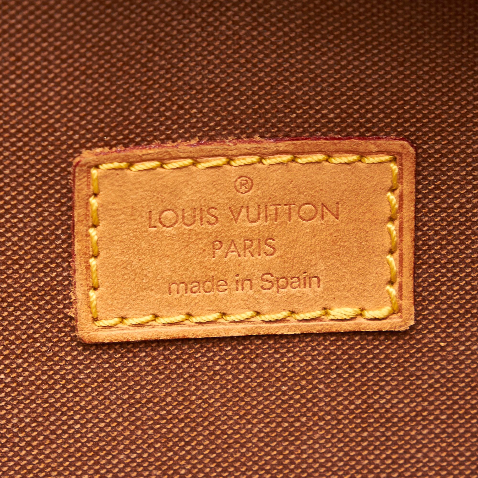 Louis Vuitton Monogram Pochette Gange (SHG-sFBXfY)
