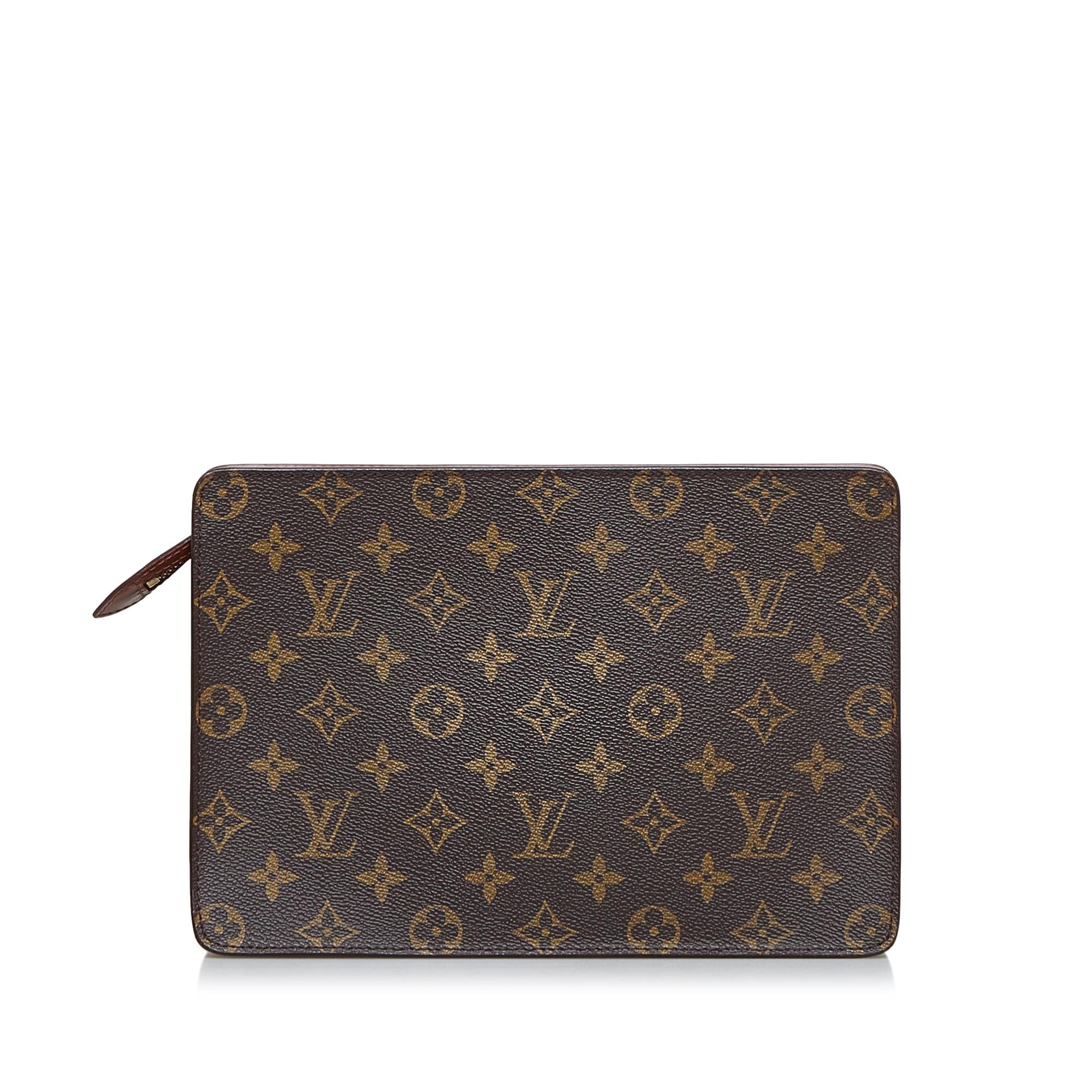 Louis Vuitton Monogram Pochette Homme (SHG-VThP41)