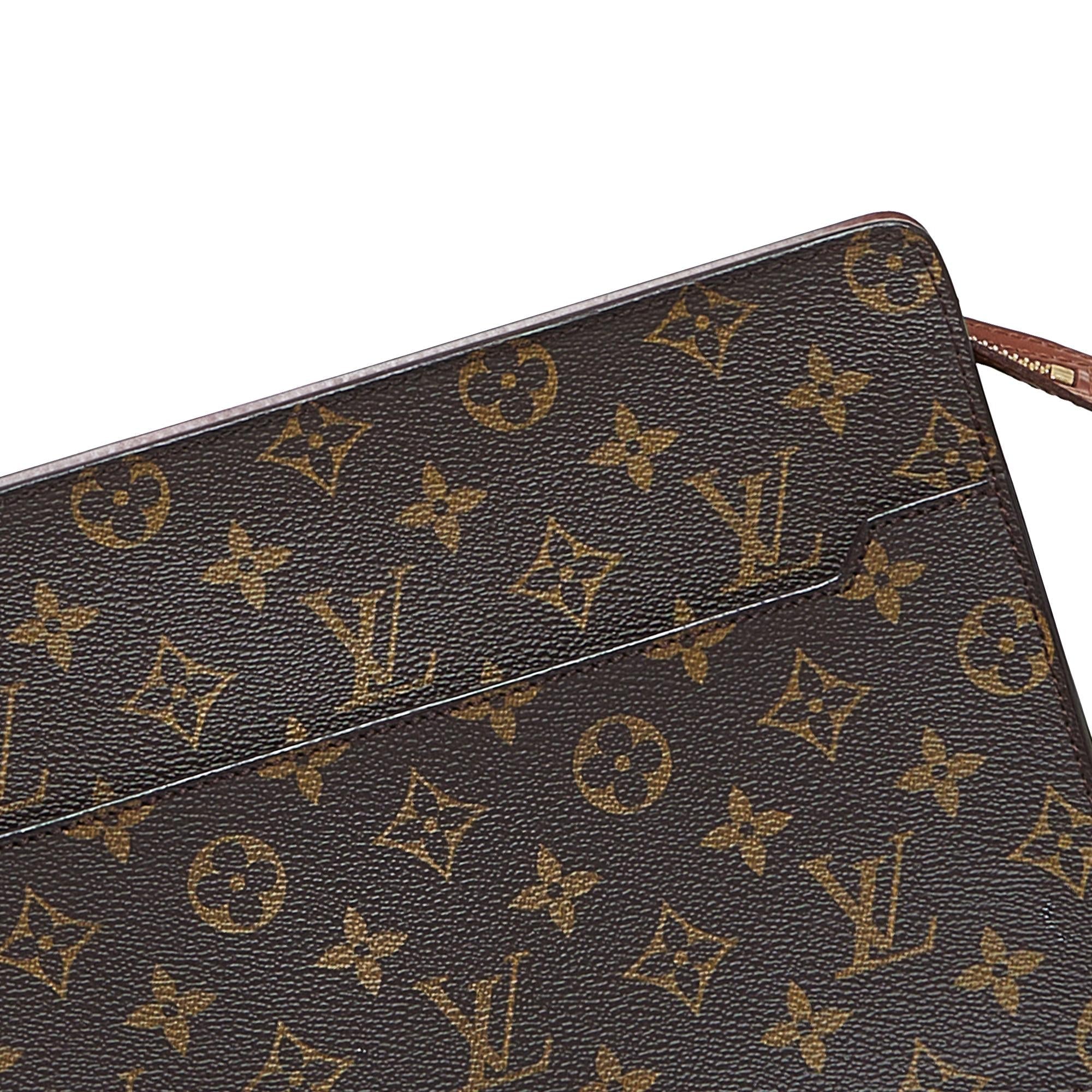 Louis Vuitton Monogram Pochette Homme (SHG-VThP41)