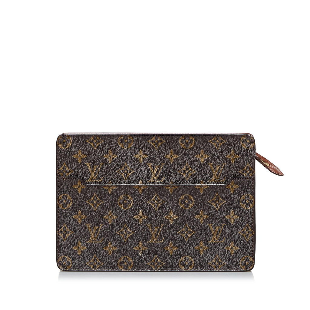 Louis Vuitton Monogram Pochette Homme (SHG-VThP41)