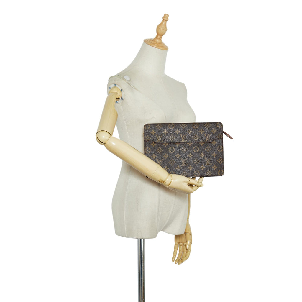 Louis Vuitton Monogram Pochette Homme (SHG-VThP41)