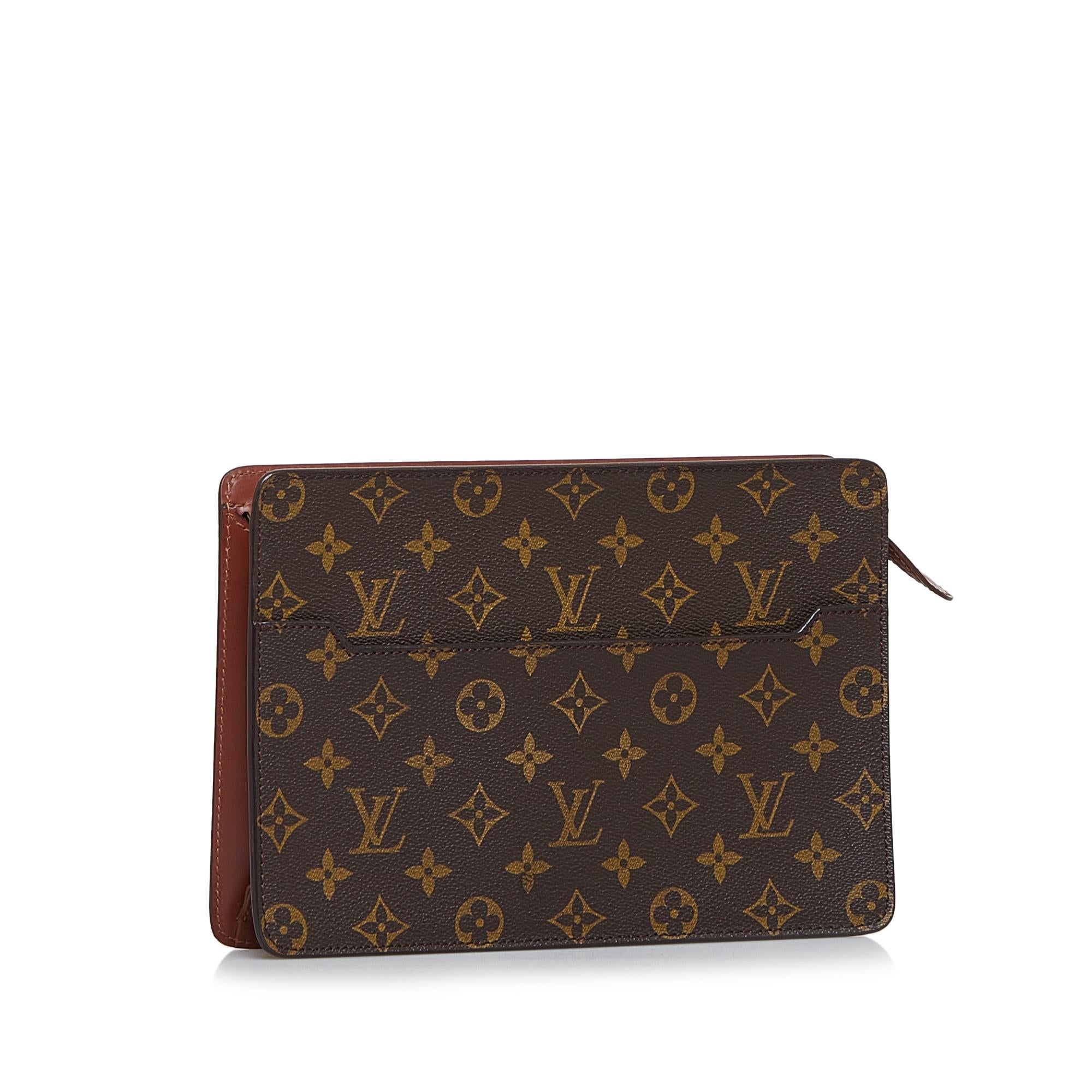 Louis Vuitton Monogram Pochette Homme (SHG-VThP41)
