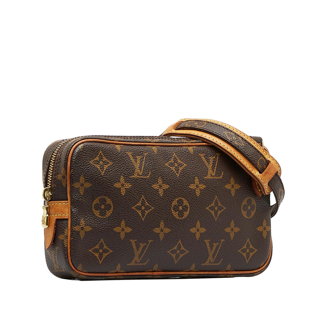 Louis Vuitton Monogram Pochette Marly Bandouliere (SHG-Xttwyl)