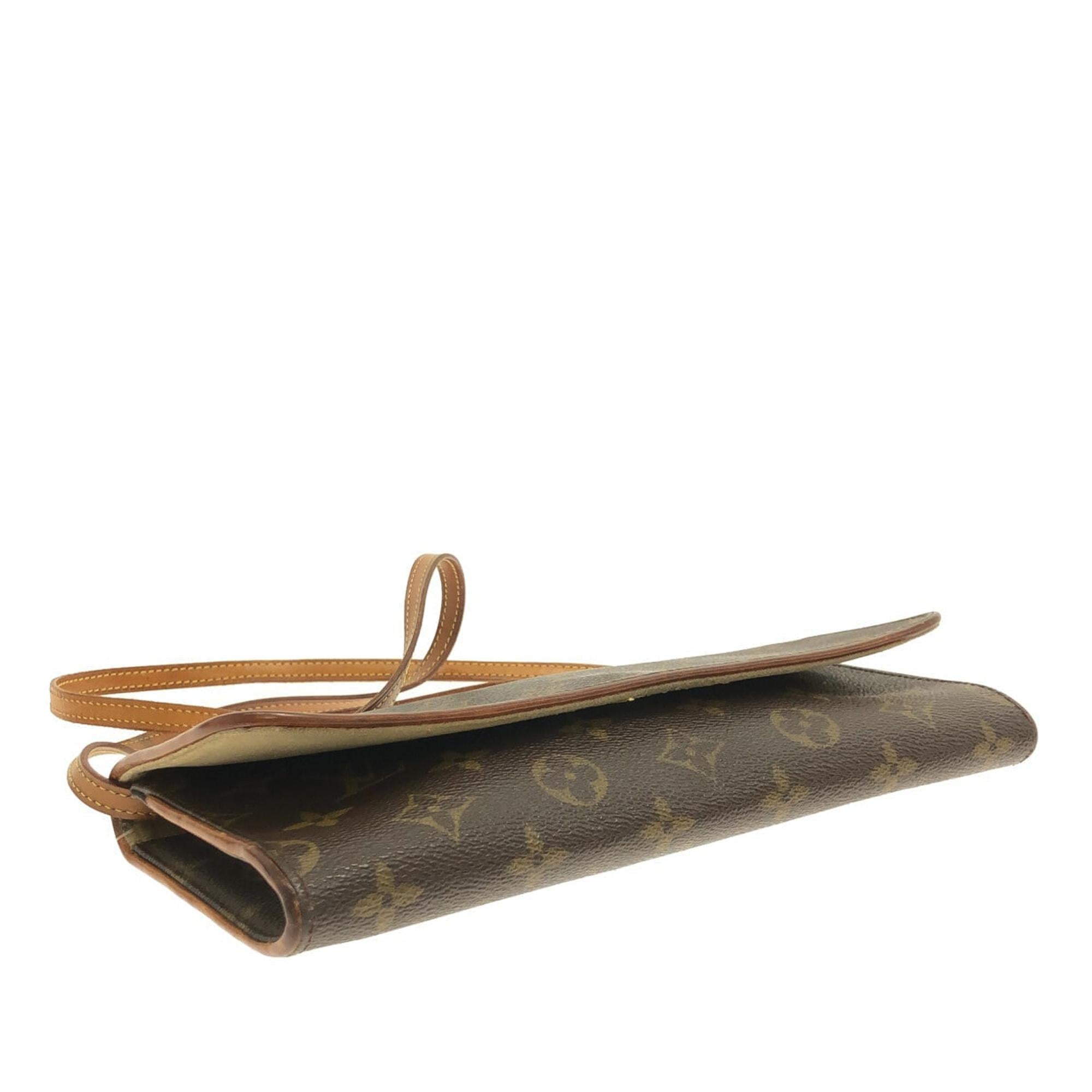 Louis Vuitton Monogram Pochette Twin GM (SHG-bOCiOI)