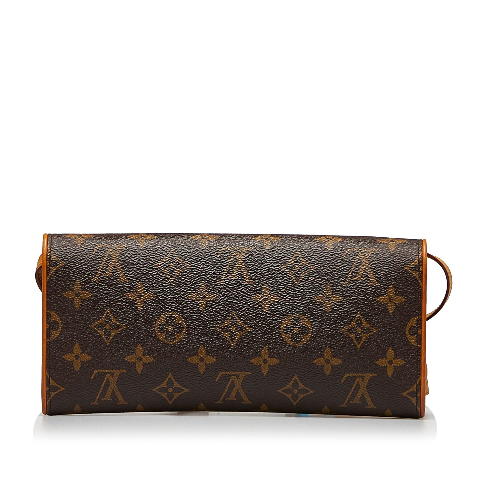 Louis Vuitton Monogram Pochette Twin GM (SHG-HdUuTN)