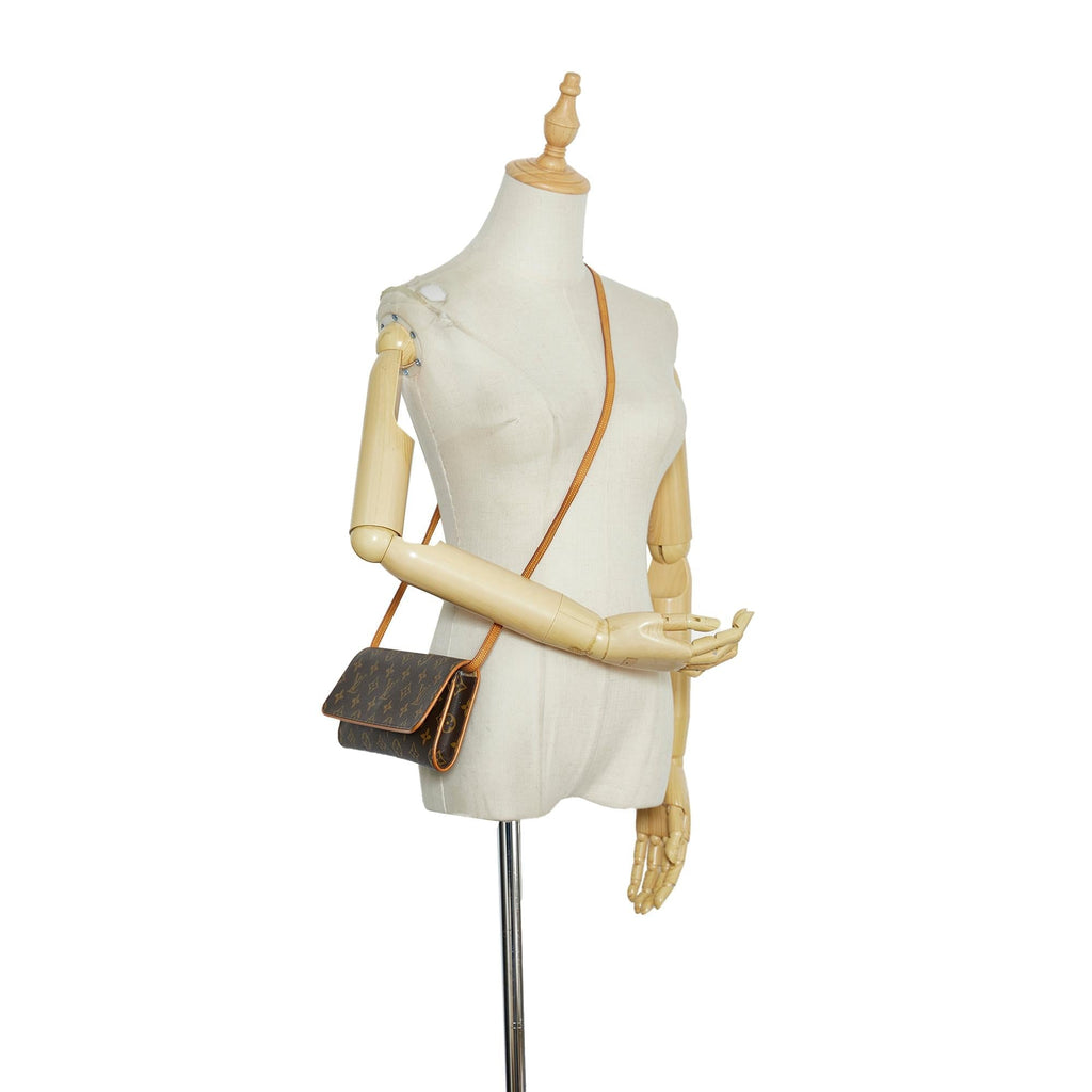 Louis Vuitton Monogram Pochette Twin GM (SHG-HdUuTN)