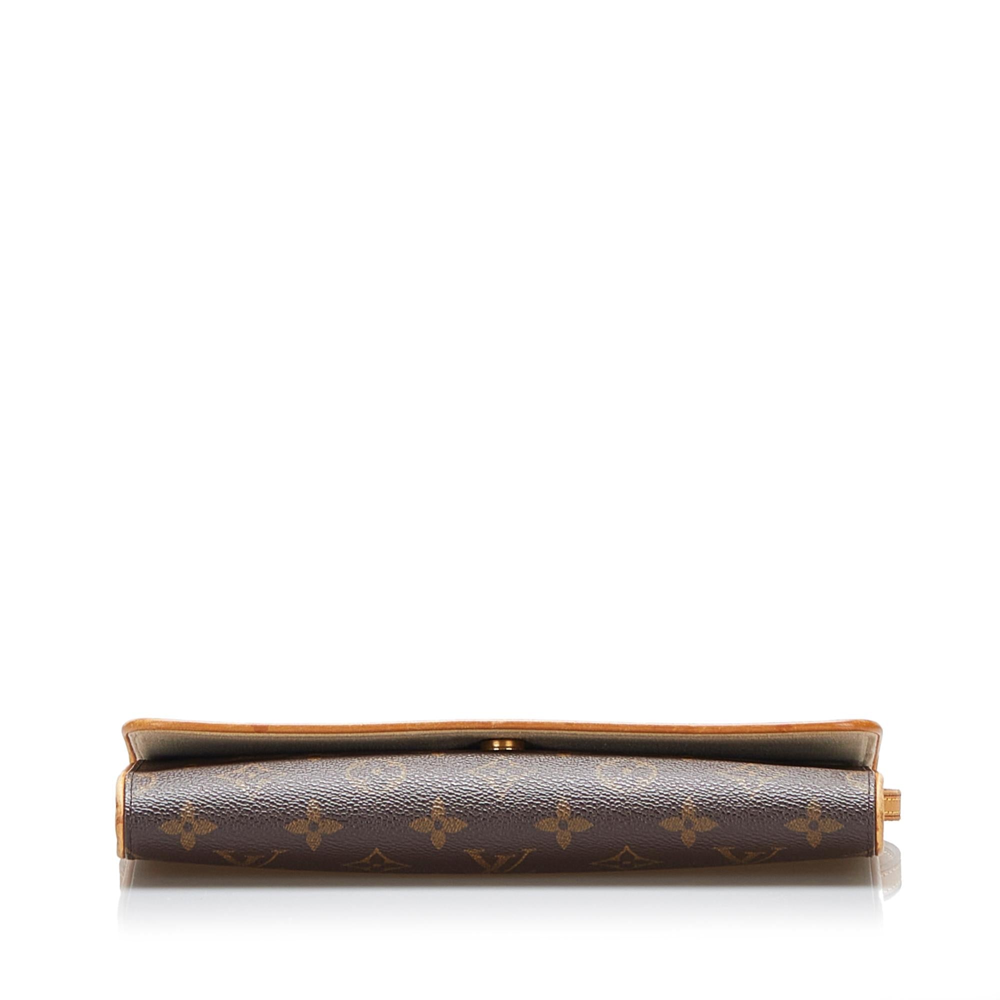 Louis Vuitton Monogram Pochette Twin GM (SHG-W3kjVZ)