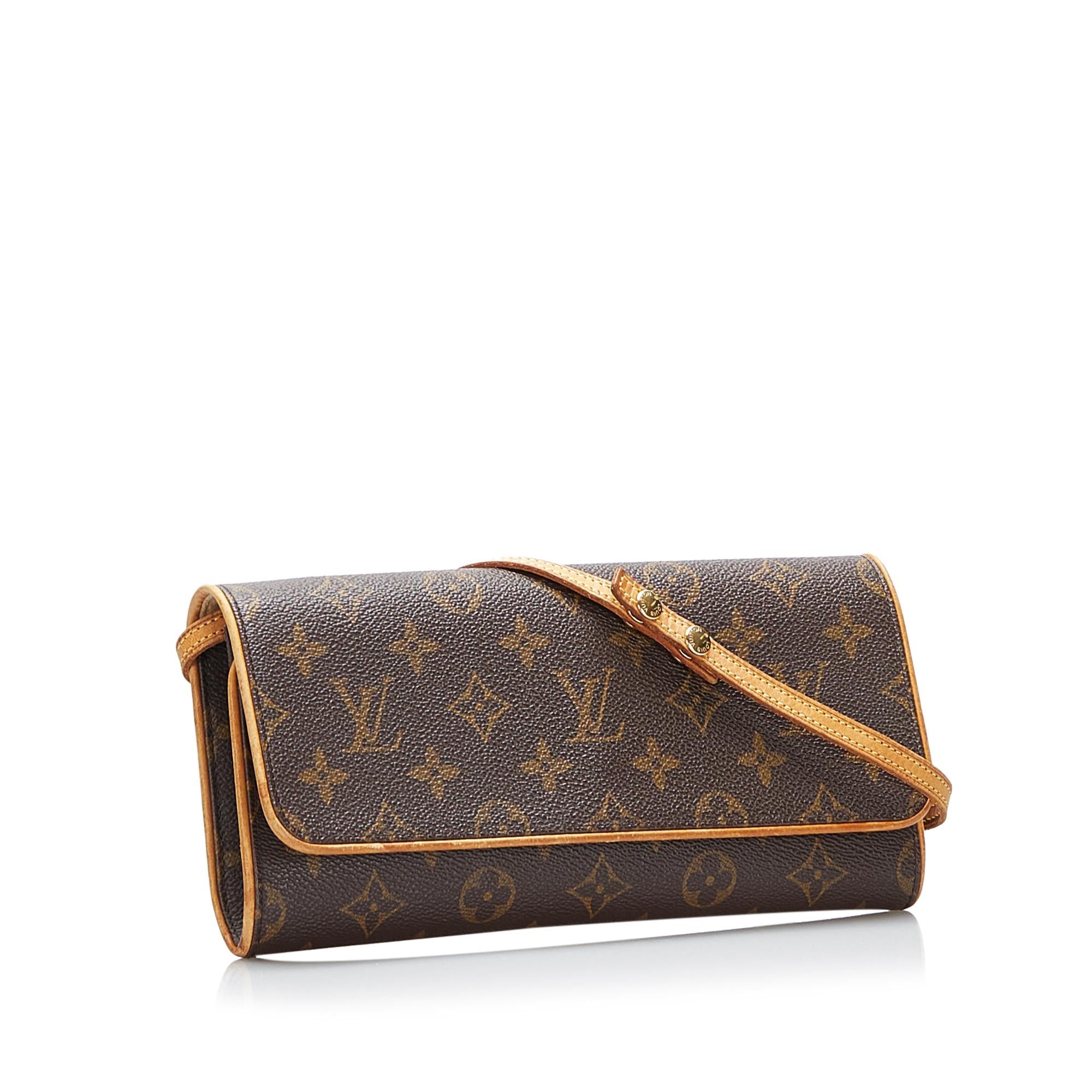 Louis Vuitton Monogram Pochette Twin GM (SHG-W3kjVZ)