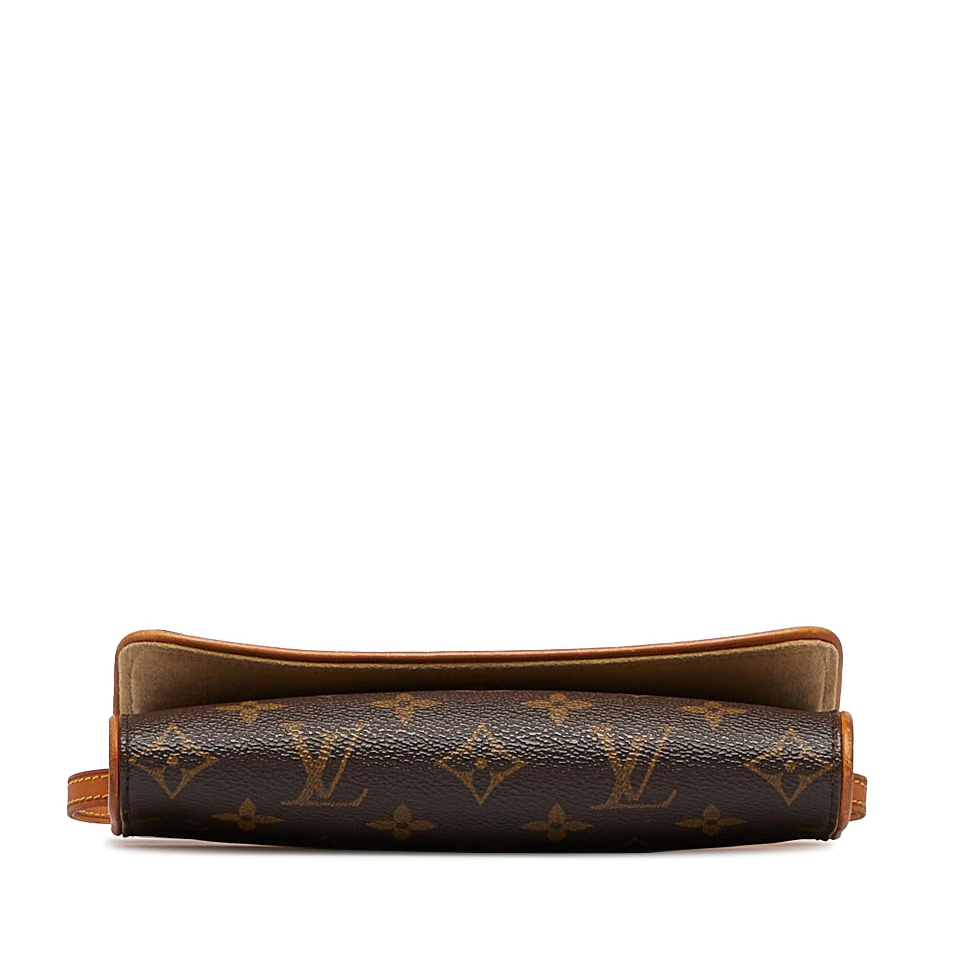 Louis Vuitton Monogram Pochette Twin PM (SHG-MPTReR)