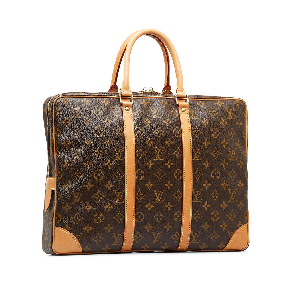 Louis Vuitton Monogram Porte Documents Voyage (SHG-bKGljz)