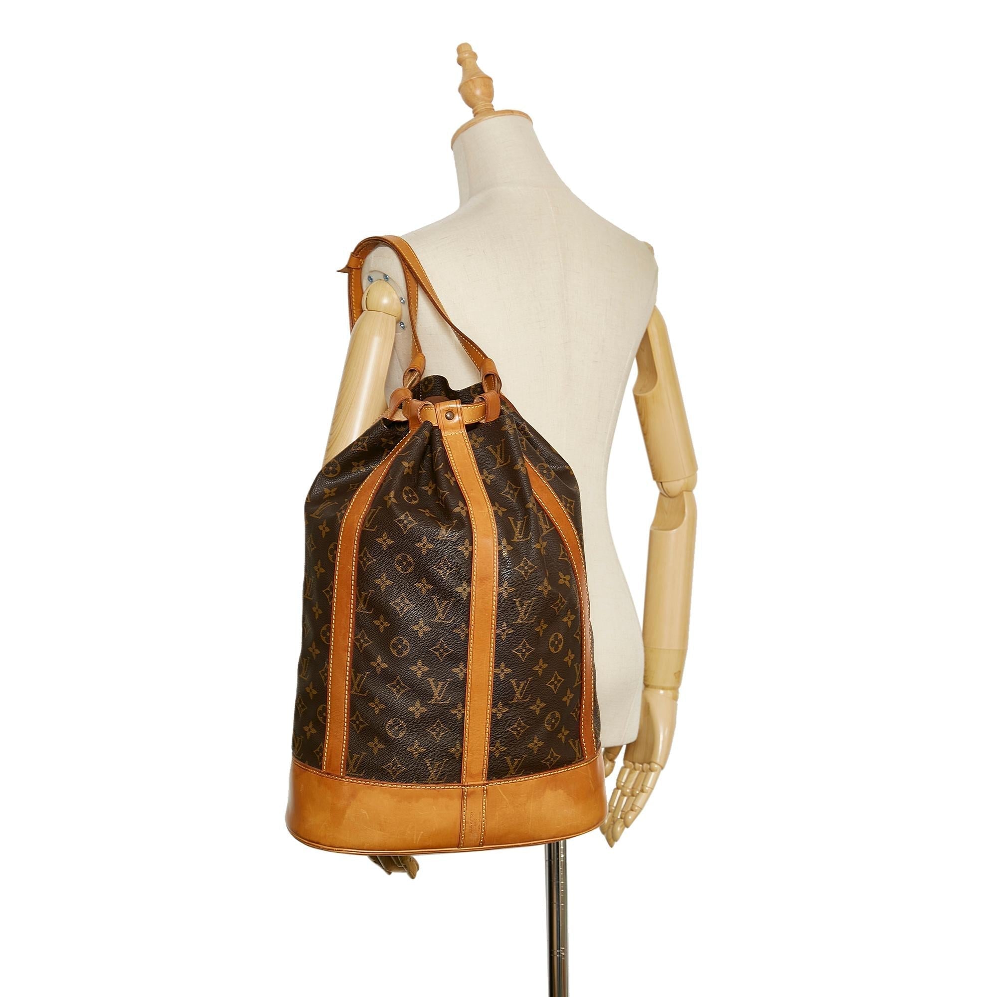 Louis Vuitton Monogram Randonnee GM (SHG-36012)