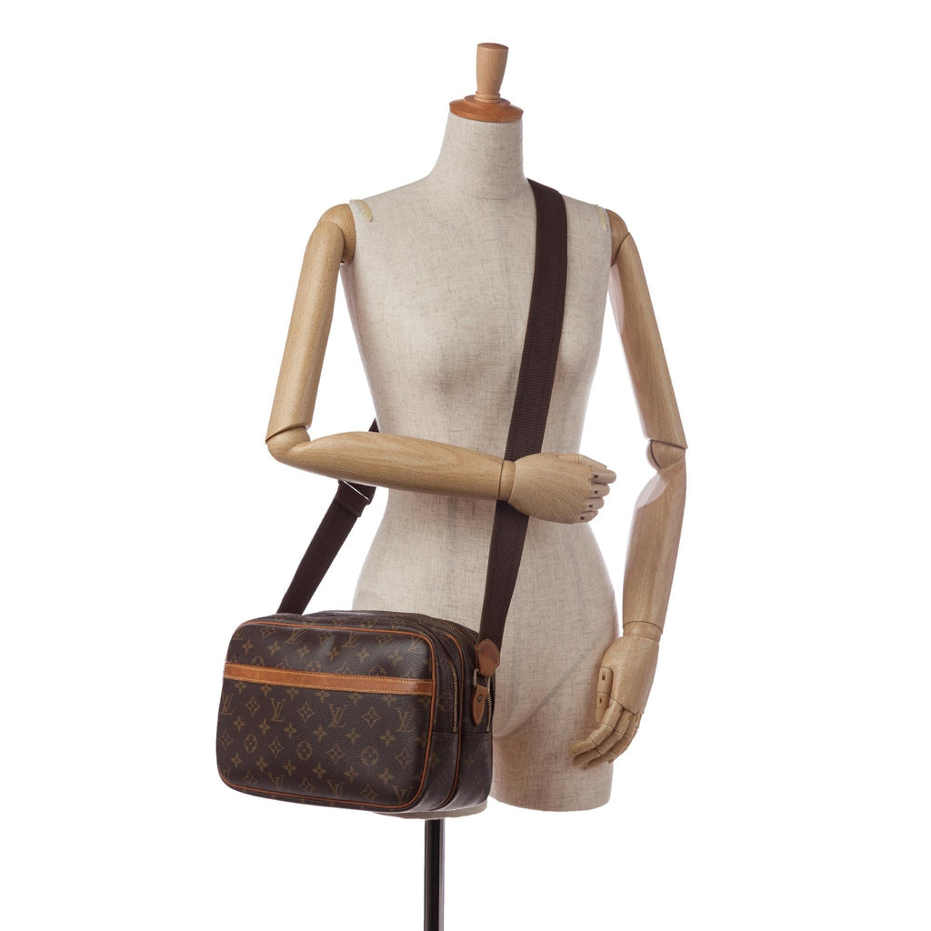 Louis Vuitton Monogram Reporter PM (SHG-35298)