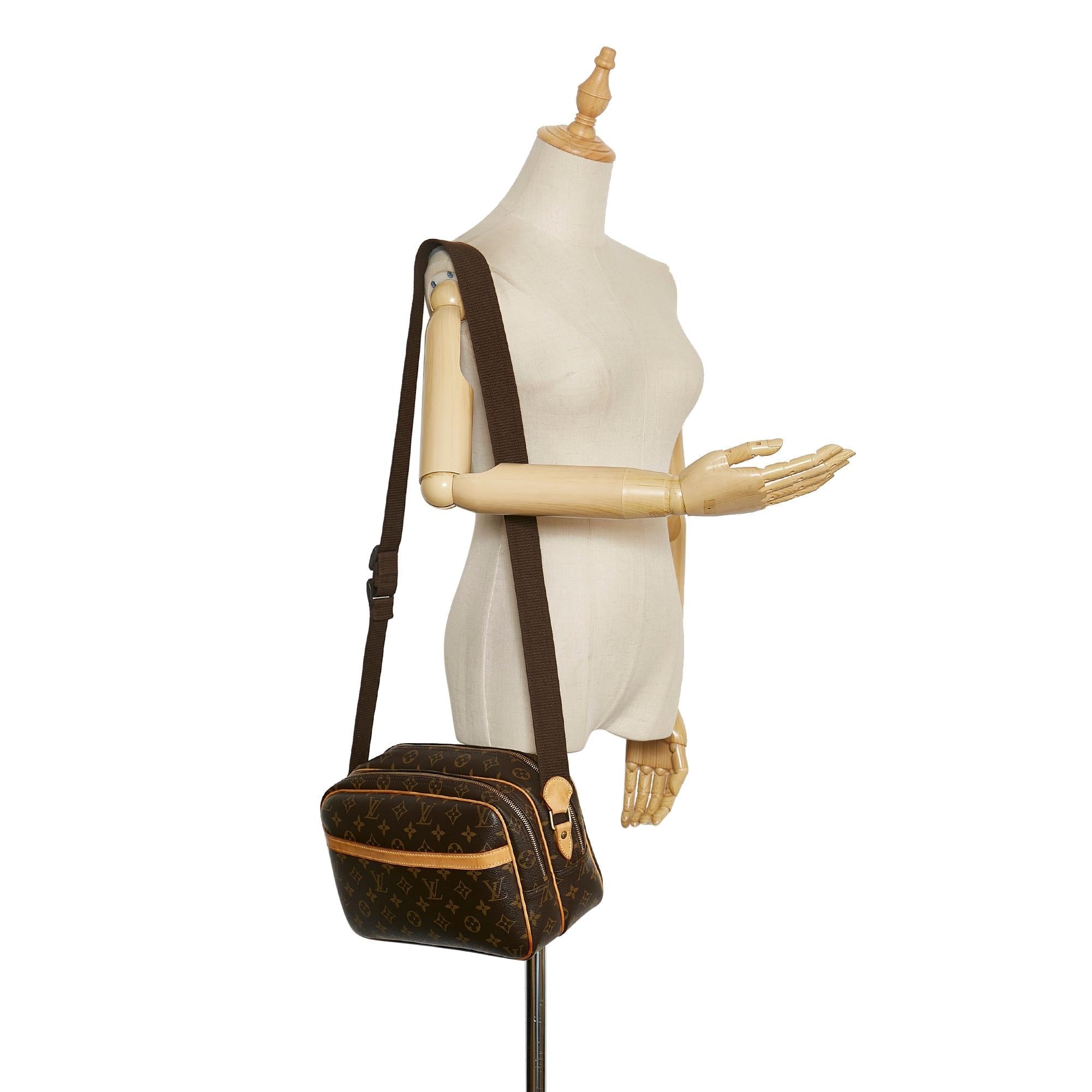 Louis Vuitton Monogram Reporter PM (SHG-35607)