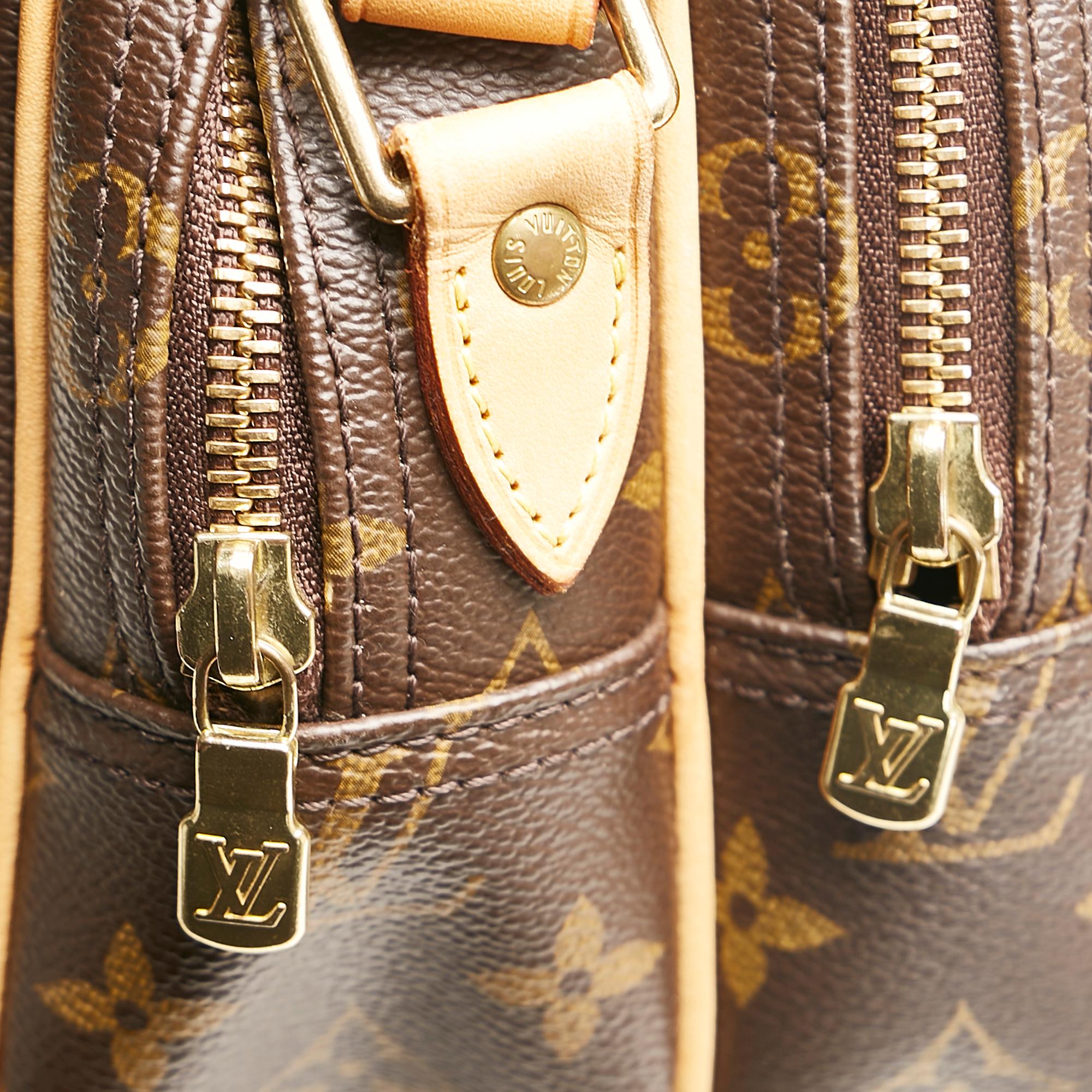Louis Vuitton Monogram Reporter PM (SHG-35621)