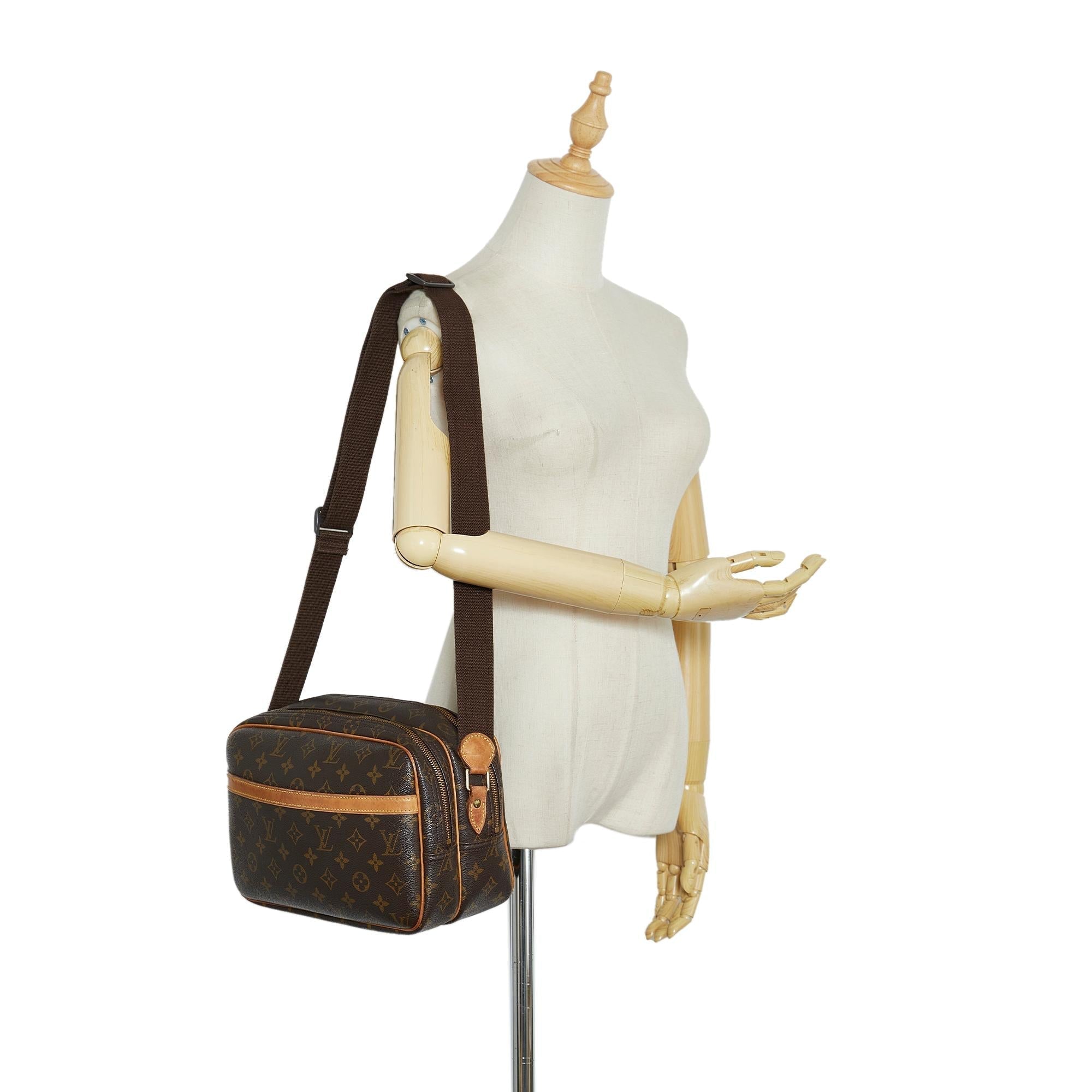 Louis Vuitton Monogram Reporter PM (SHG-InRtIy)