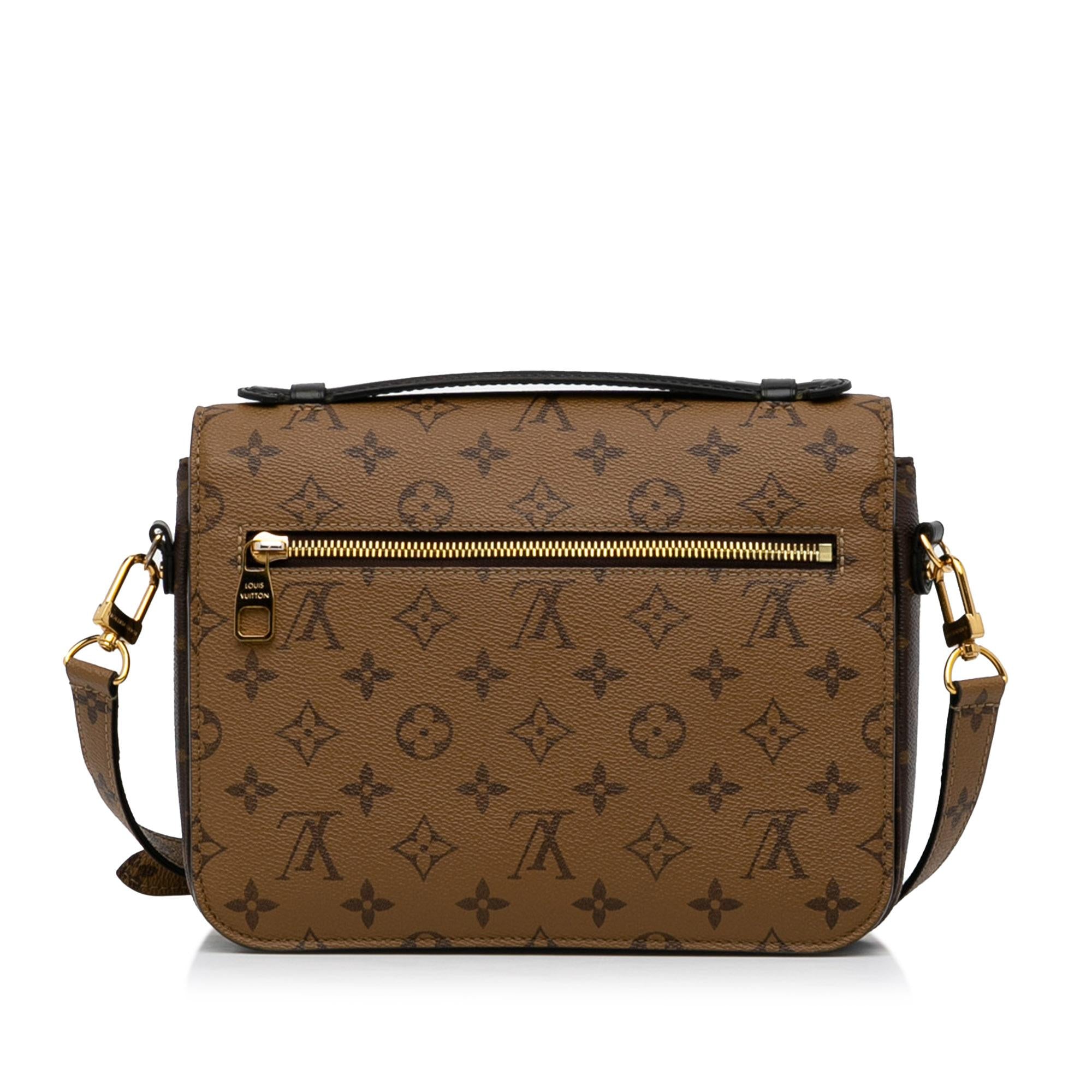Louis Vuitton Monogram Reverse Pochette Metis (SHG-DHicBB)