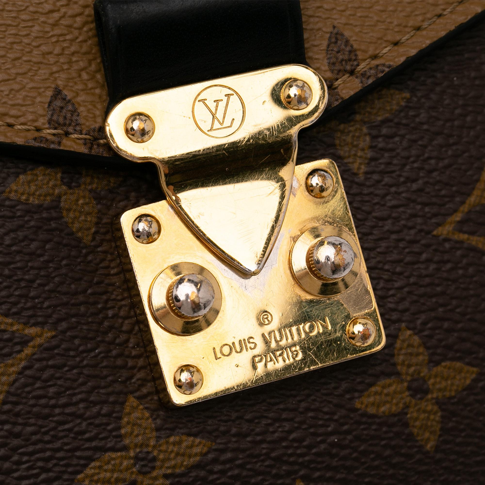 Louis Vuitton Monogram Reverse Pochette Metis (SHG-DHicBB)