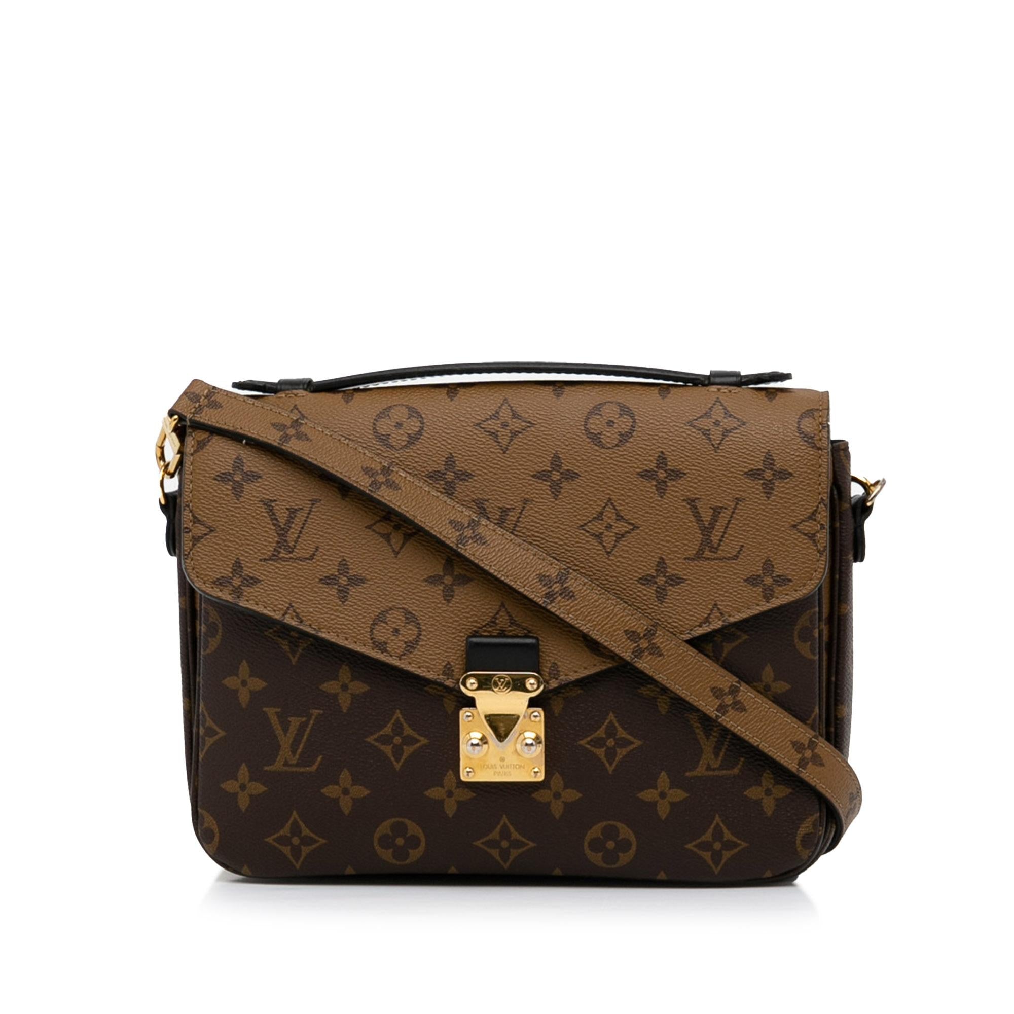 Louis Vuitton Monogram Reverse Pochette Metis (SHG-DHicBB)