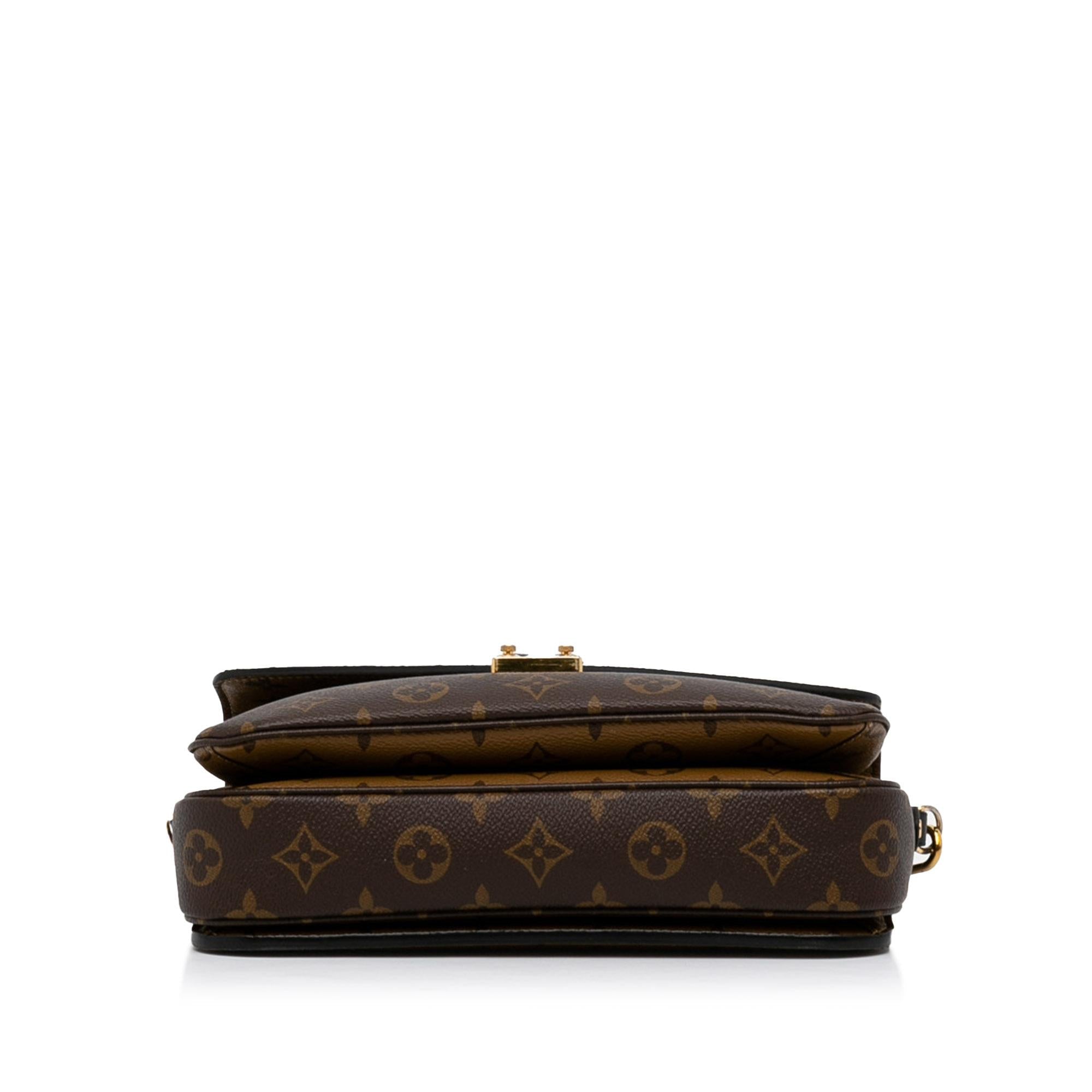 Louis Vuitton Monogram Reverse Pochette Metis (SHG-DHicBB)
