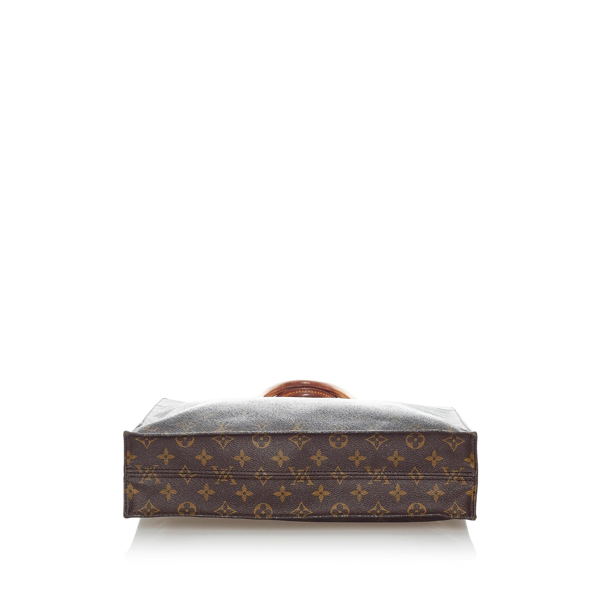 Louis Vuitton Monogram Sac Plat (SHG-32004)