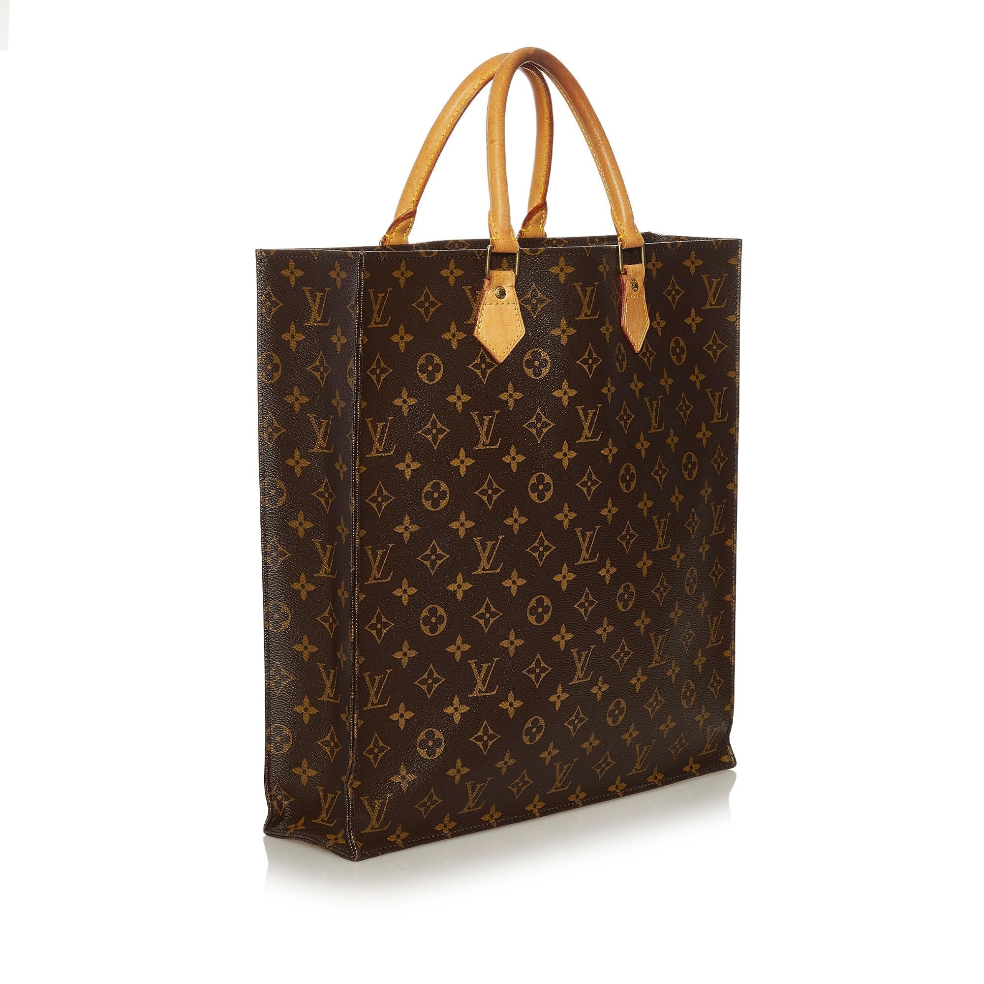Louis Vuitton Monogram Sac Plat (SHG-34499)