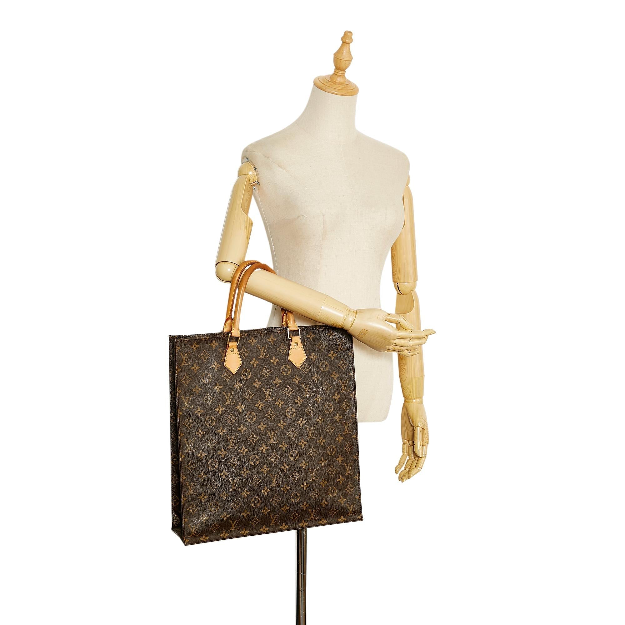 Louis Vuitton Monogram Sac Plat (SHG-RoJwGG)