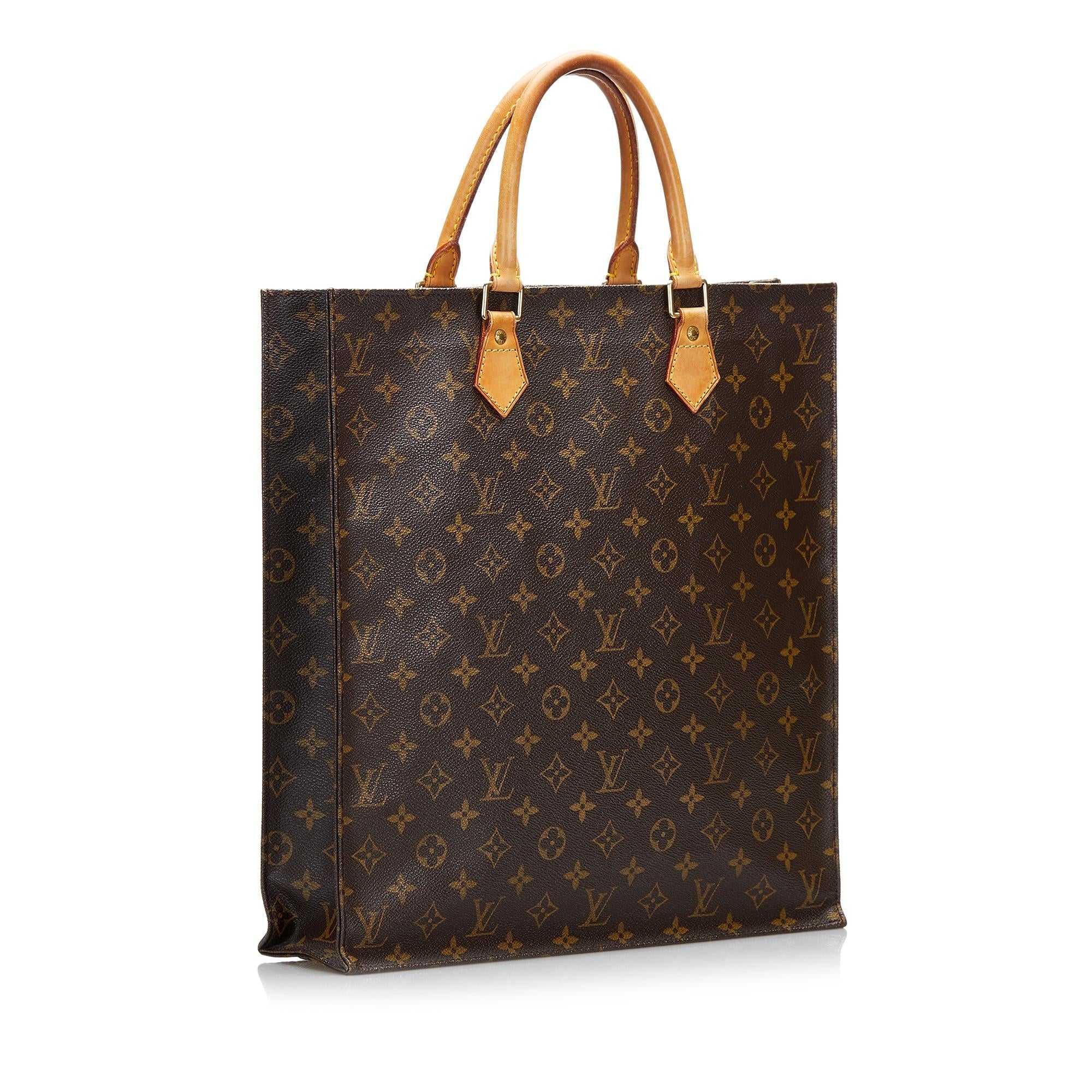 Louis Vuitton Monogram Sac Plat (SHG-RoJwGG)