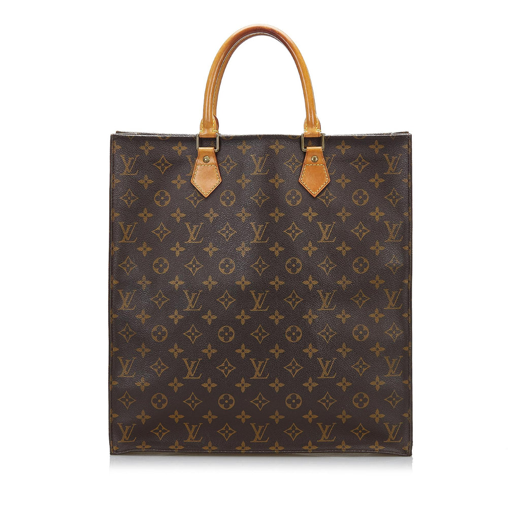 Louis Vuitton Monogram Sac Plat (SHG-DORyox)
