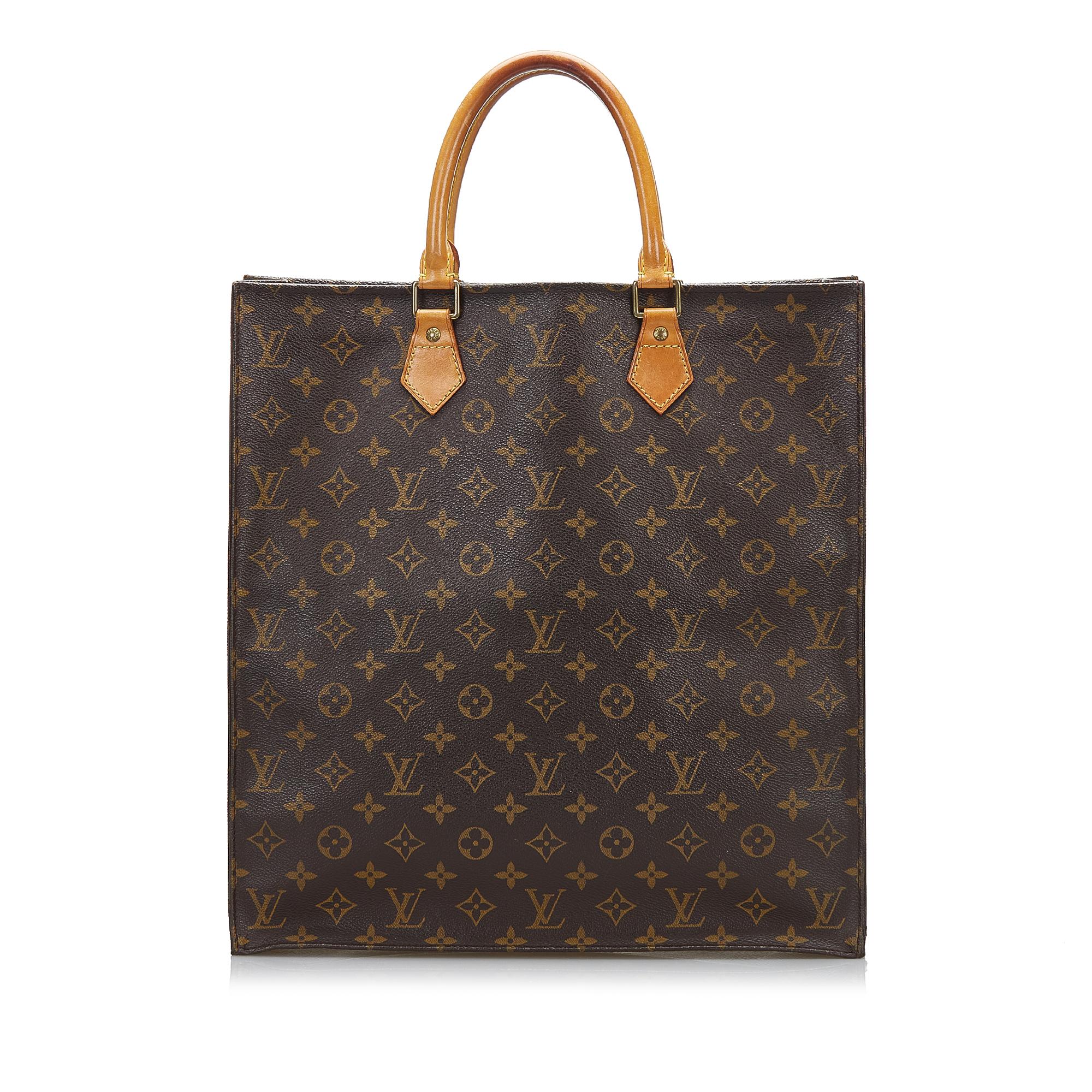 Louis Vuitton Monogram Sac Plat (SHG-DORyox)