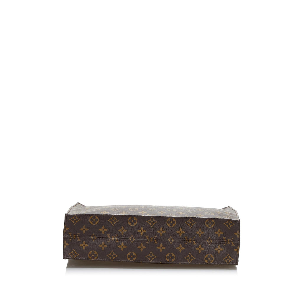 Louis Vuitton Monogram Sac Plat (SHG-DORyox)