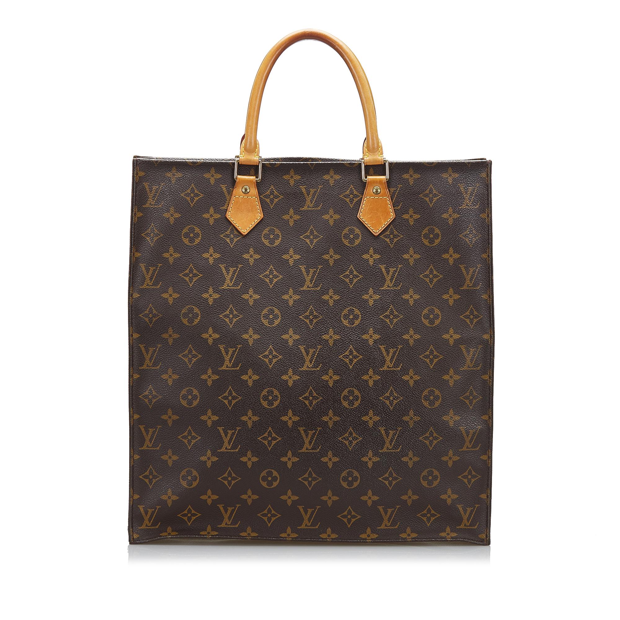 Louis Vuitton Monogram Sac Plat (SHG-DORyox)